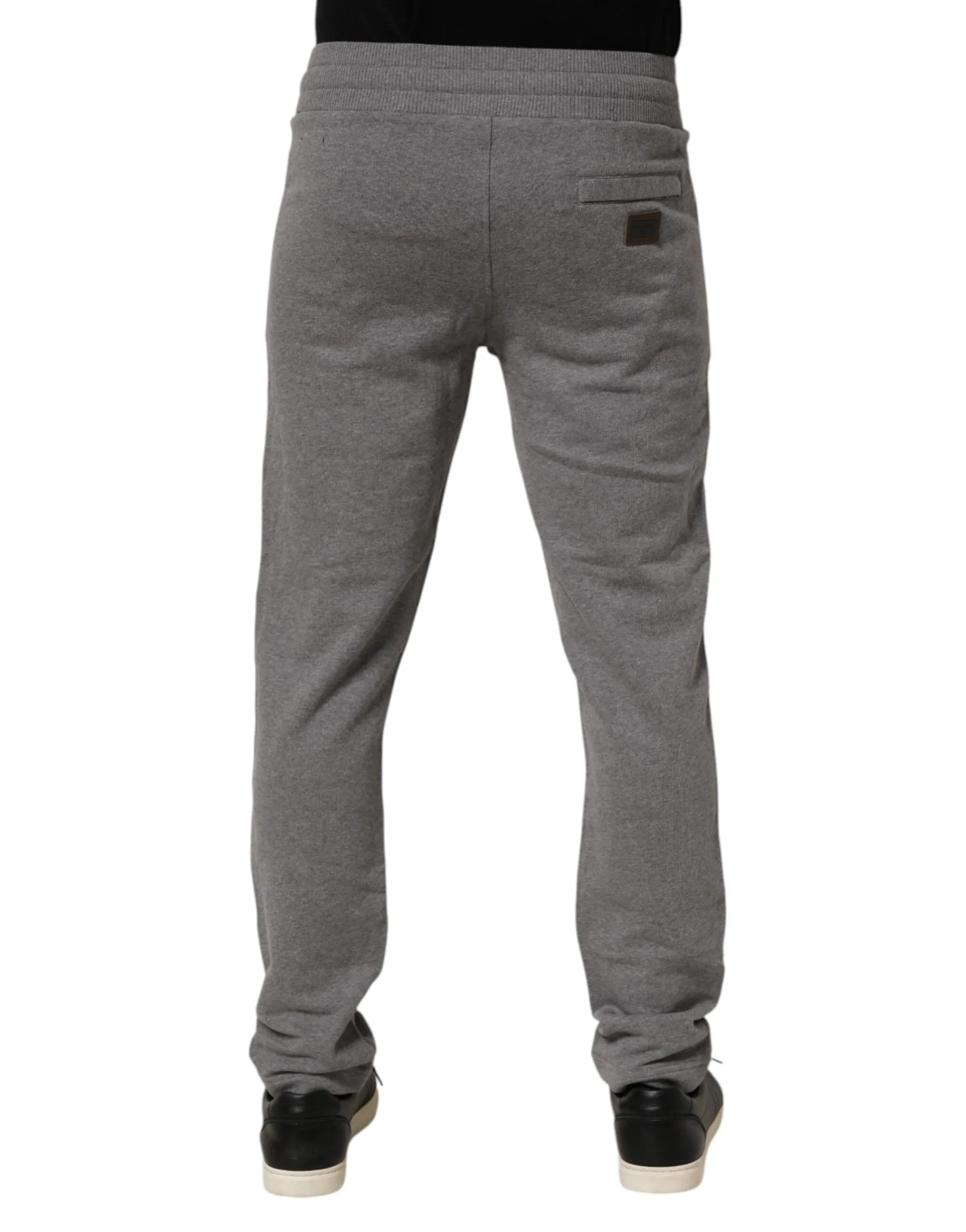 Dolce & Gabbana Cotton Jogger Sweatpants Trouser Gray sold by Siebentaschen product image thumbnail 4