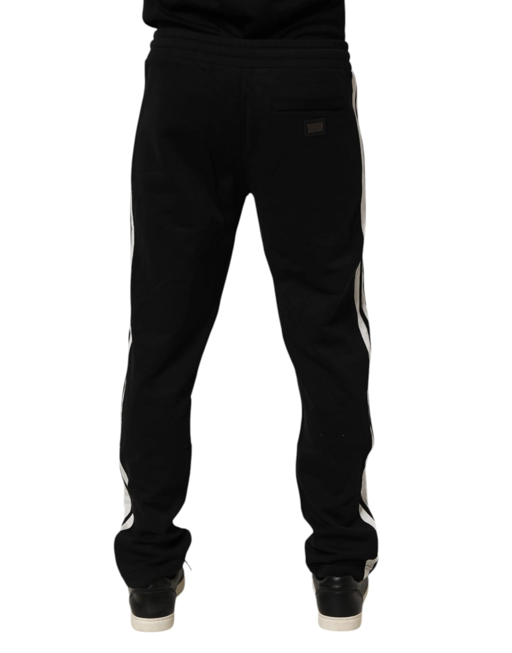 Dolce & Gabbana Black Cotton Jogger Sweatpants Trouser Pants sold by Siebentaschen product image thumbnail 4