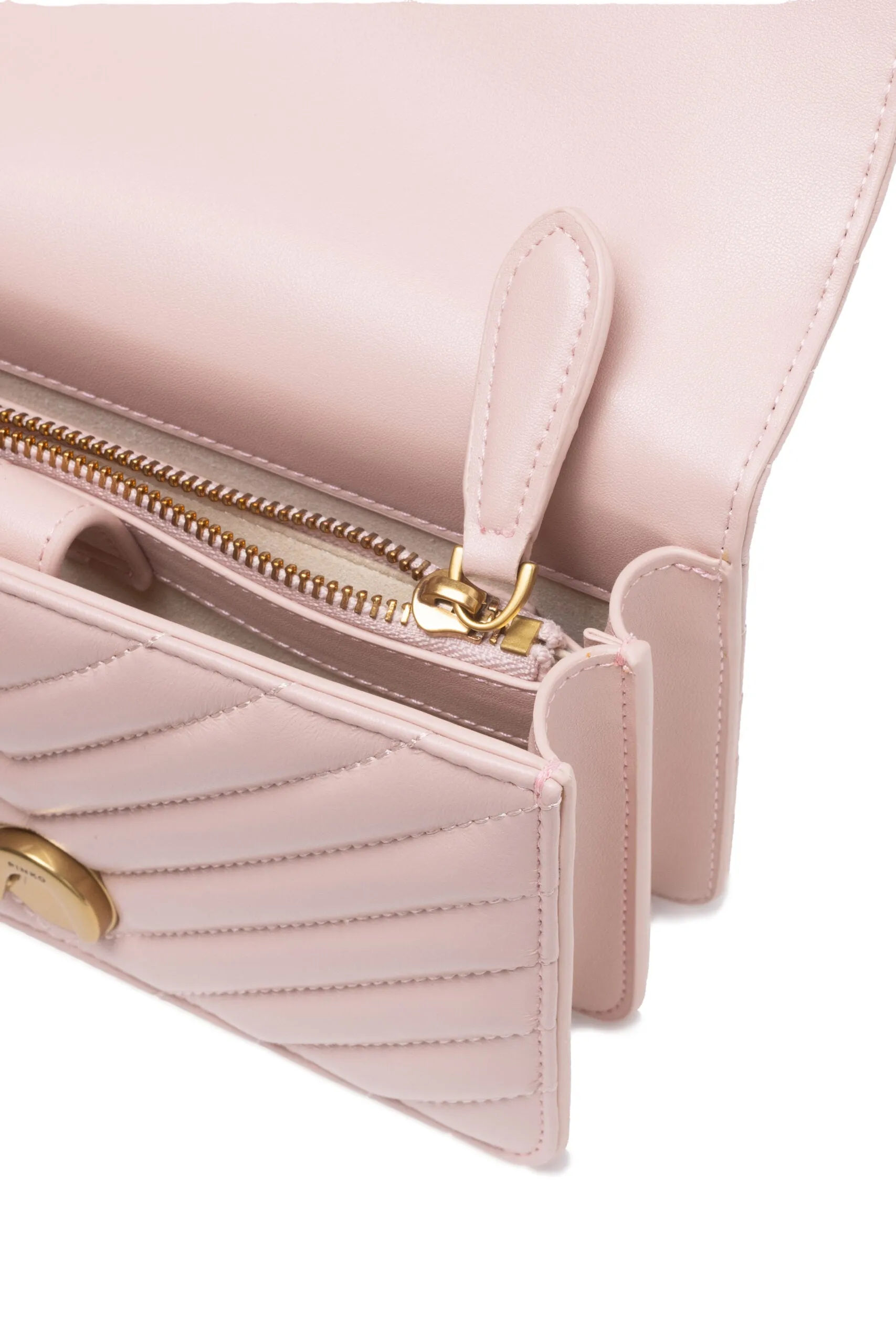 PINKO Powder Pink Love One Mini Shoulder Bag sold by Siebentaschen product image thumbnail 4