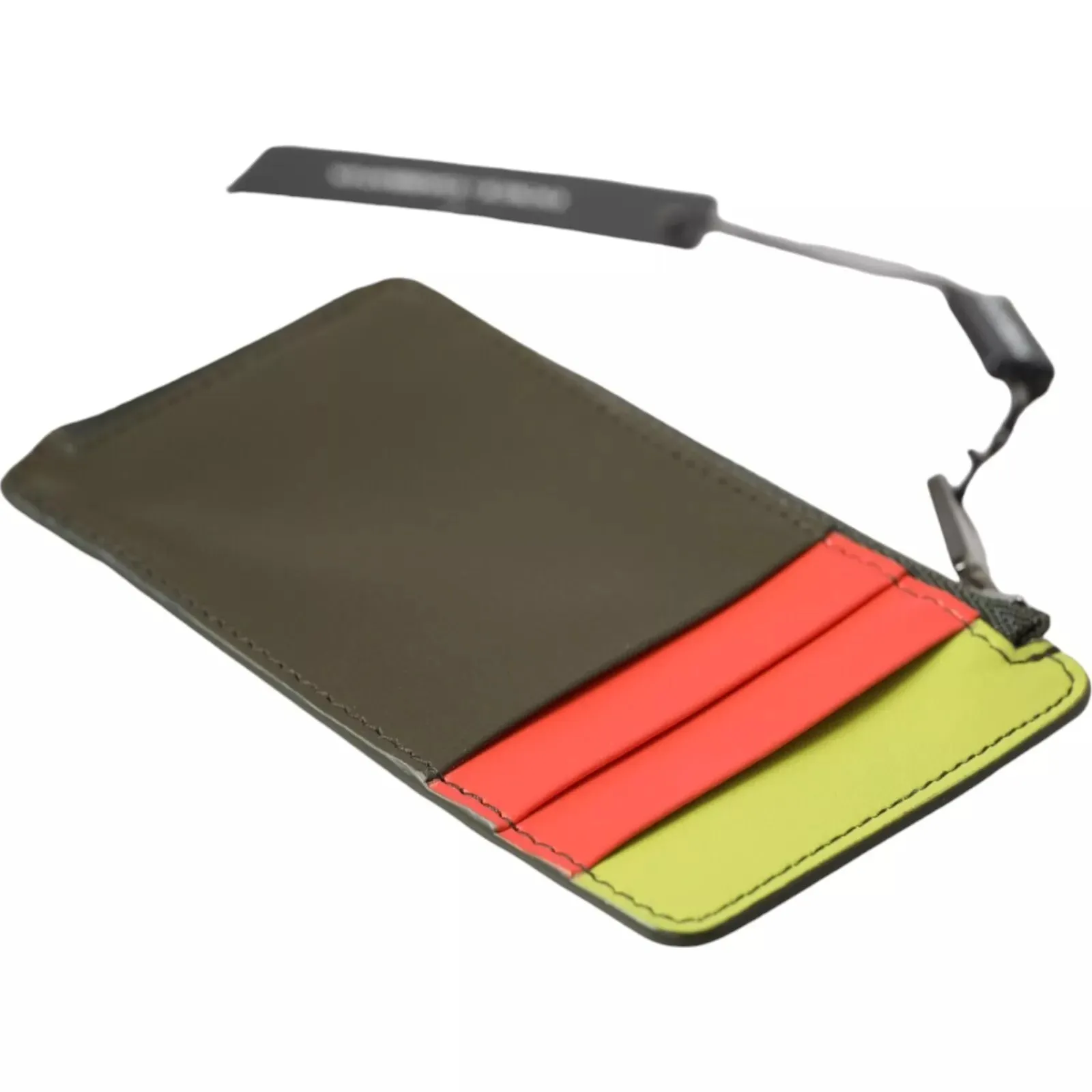 Dolce & Gabbana Multicolor Calfskin Leather Logo Card Holder Women Wallet sold by Siebentaschen product image thumbnail 3