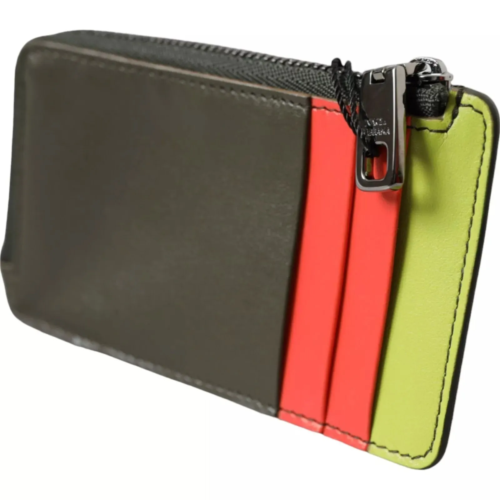 Dolce & Gabbana Multicolor Calfskin Leather Logo Card Holder Women Wallet sold by Siebentaschen product image thumbnail 4