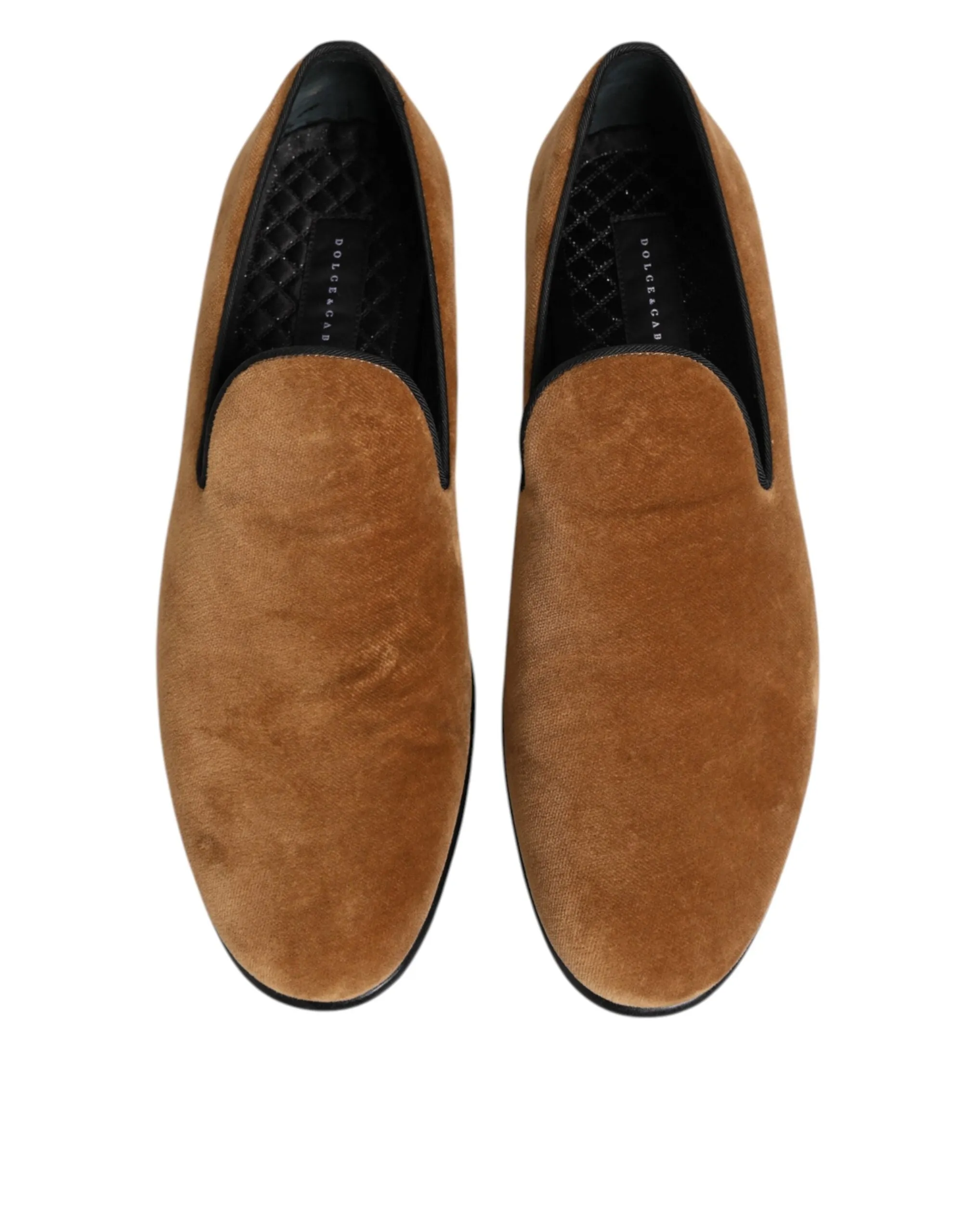 Dolce & Gabbana Brown Suede Slip On Men Loafers Formal Shoes sold by Siebentaschen product image thumbnail 4
