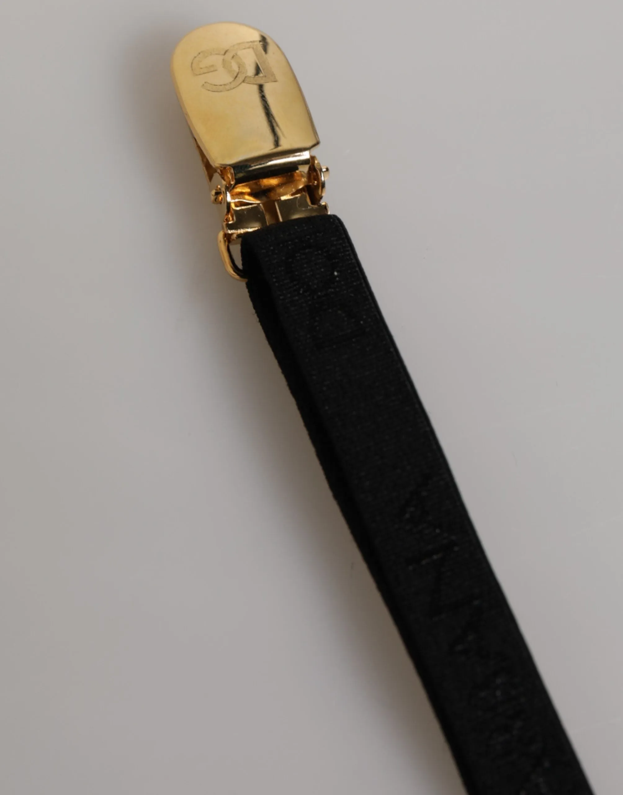 Dolce & Gabbana Black Floral Lace Nylon Strap Garter Underwear sold by Siebentaschen product image thumbnail 4