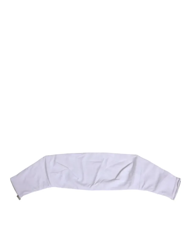 Dolce & Gabbana White Nylon Strapless Corset Top Underwear made by Siebentaschen