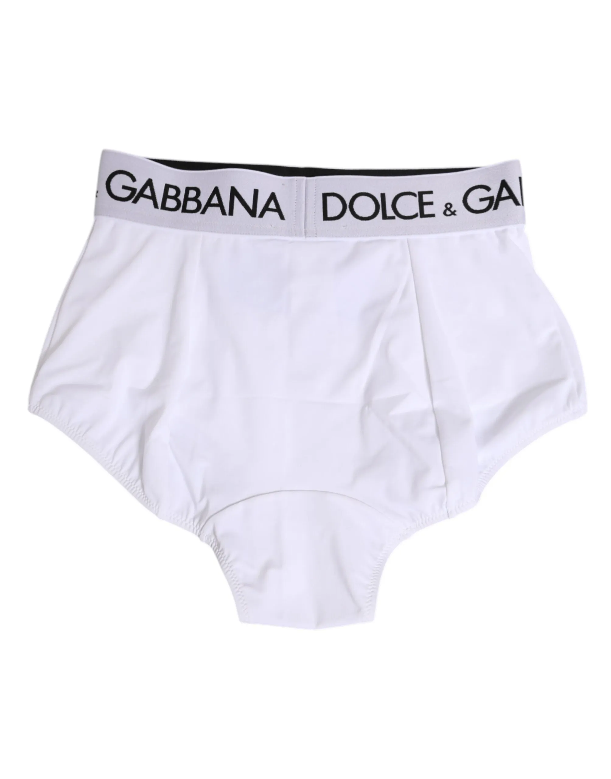 Dolce & Gabbana White Nylon Logo Waistband Coulotte Underwear sold by Siebentaschen product image thumbnail 5