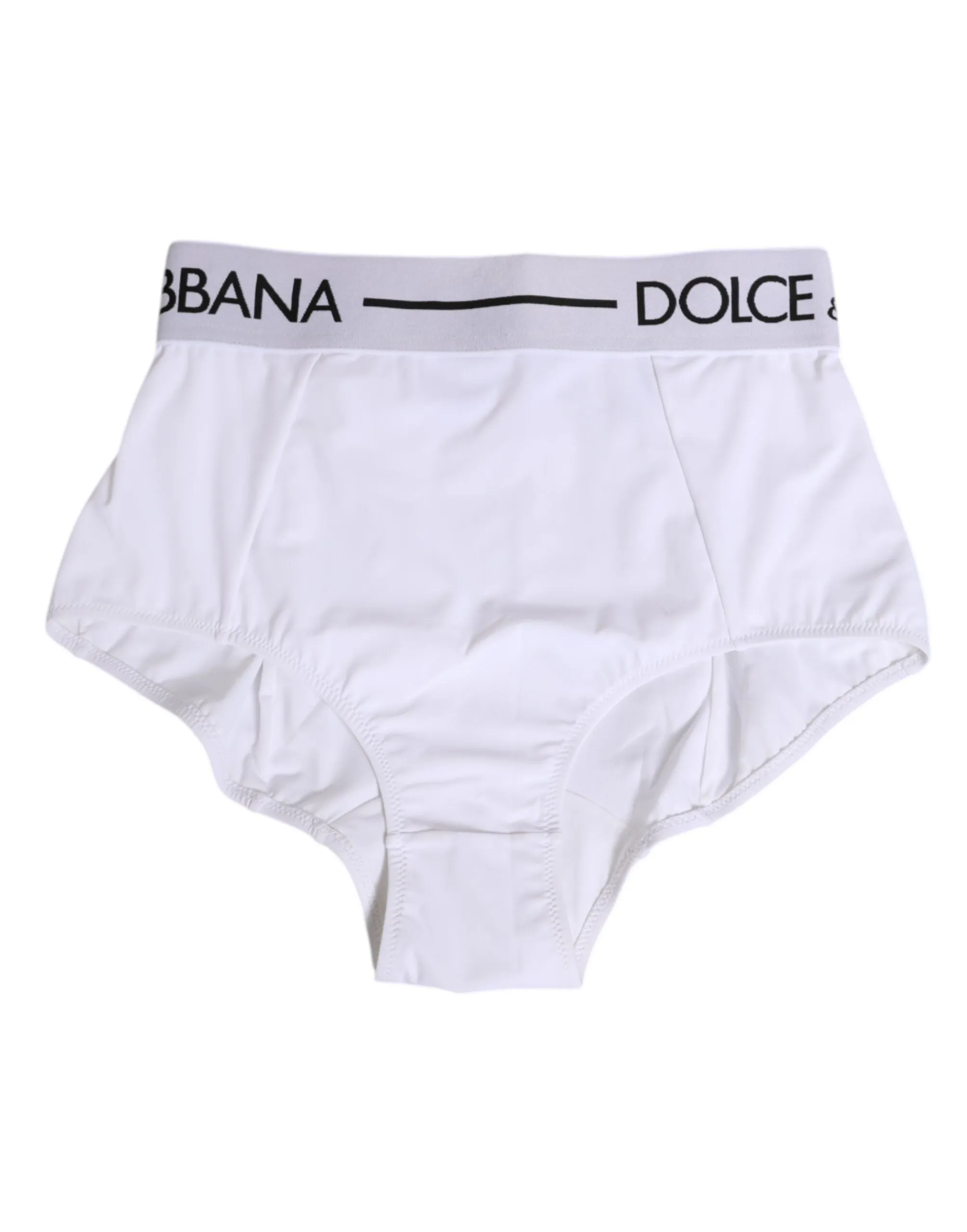 Dolce & Gabbana White Nylon Logo Waistband Coulotte Underwear sold by Siebentaschen product image thumbnail 2