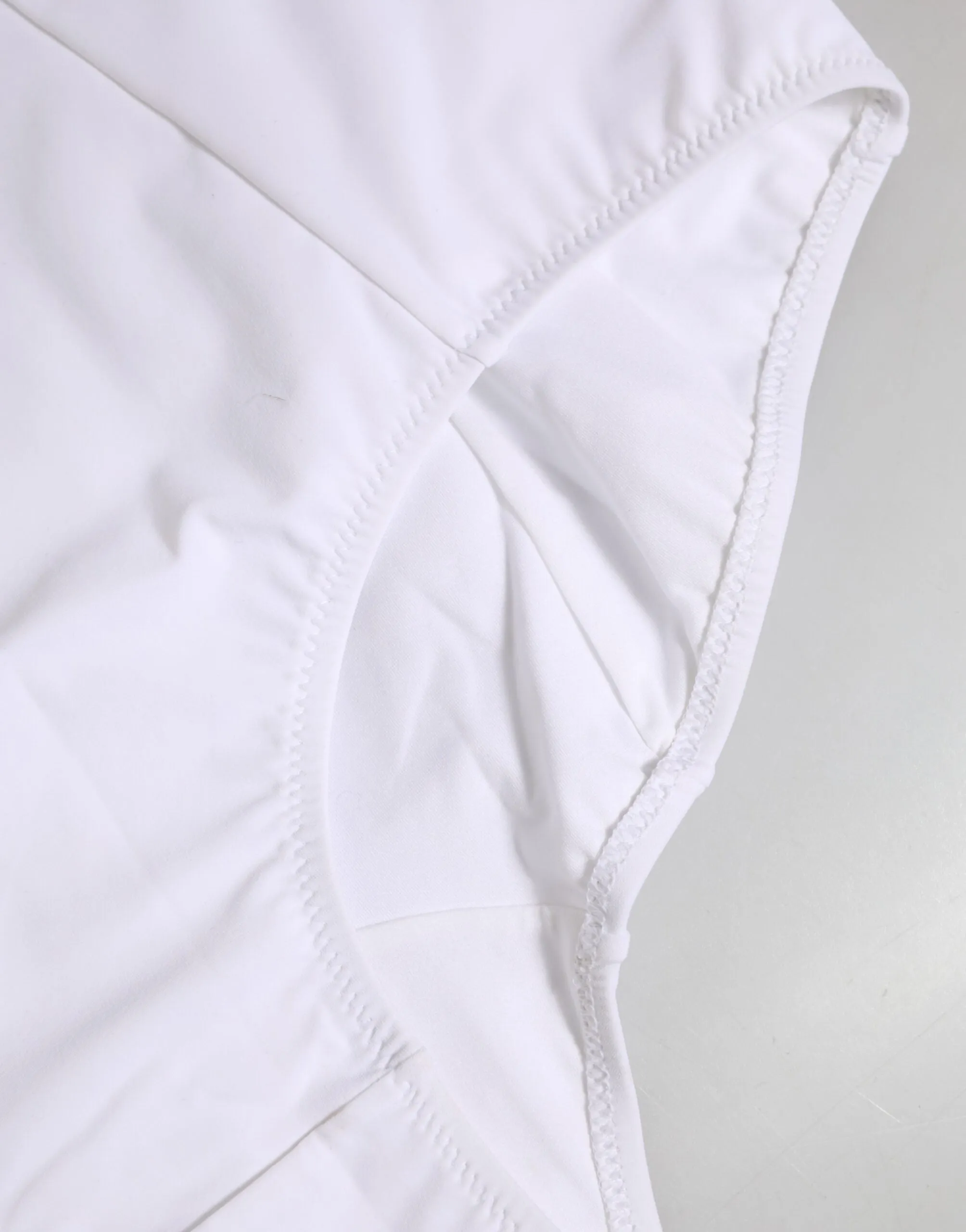 Dolce & Gabbana White Nylon Logo Waistband Coulotte Underwear sold by Siebentaschen product image thumbnail 4