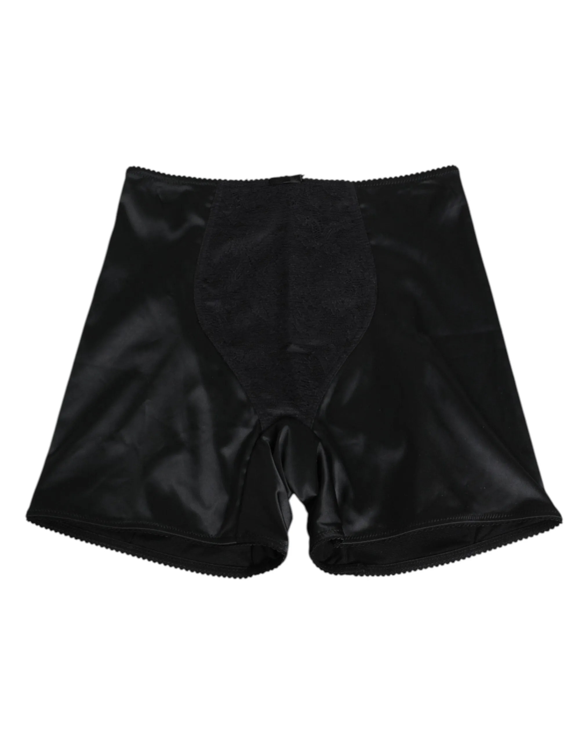 Dolce & Gabbana Black Silk Stretch Slip Cycling Women Underwear sold by Siebentaschen product image thumbnail 2