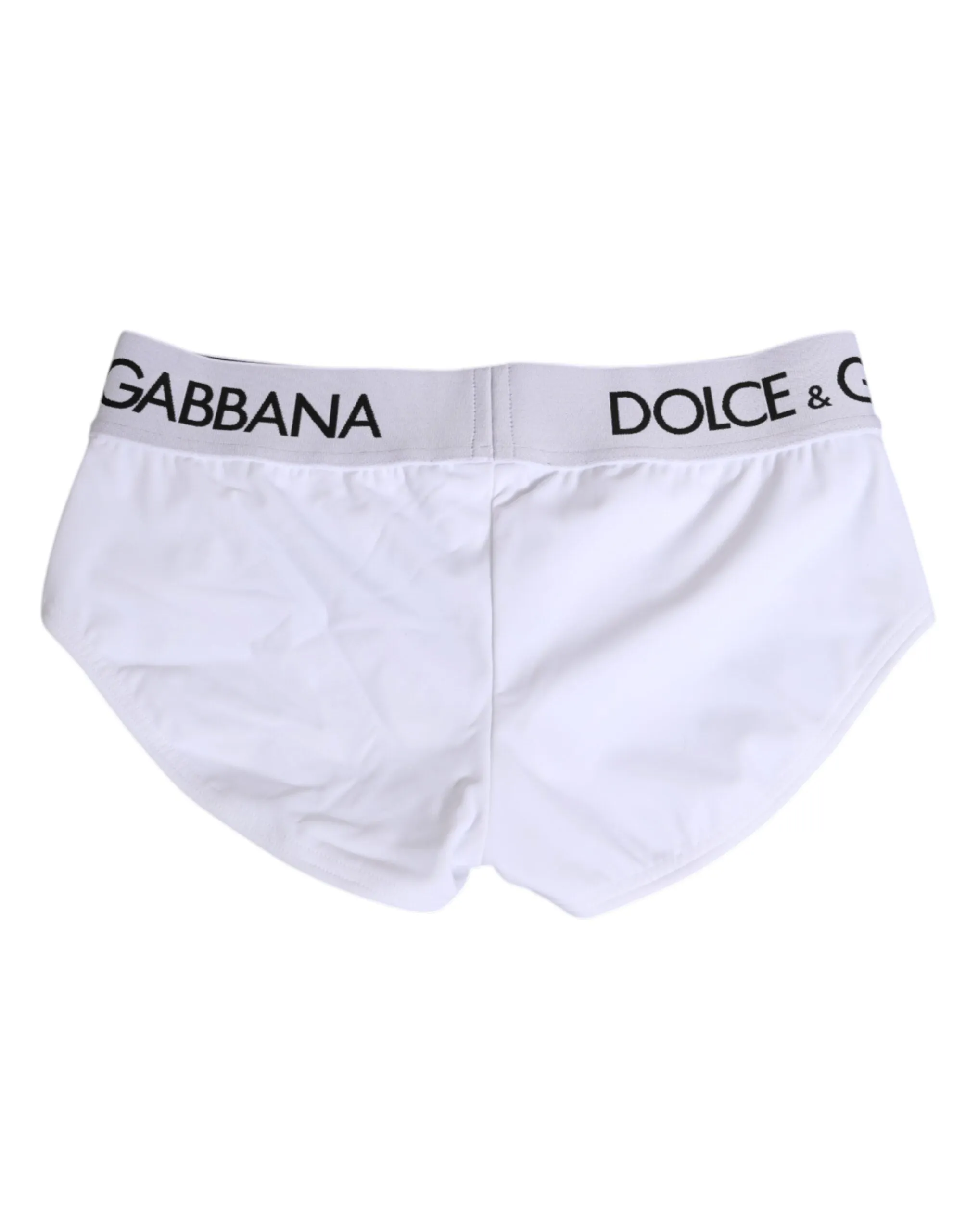 Dolce & Gabbana White Nylon Logo Waistband Shorts Underwear sold by Siebentaschen product image thumbnail 4