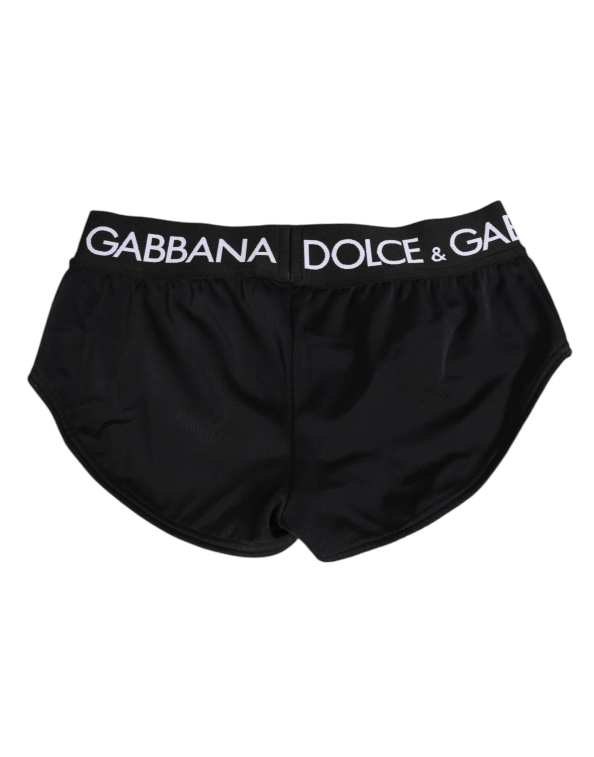 Dolce & Gabbana Black Nylon Logo Waistband Shorts Underwear sold by Siebentaschen product image thumbnail 4