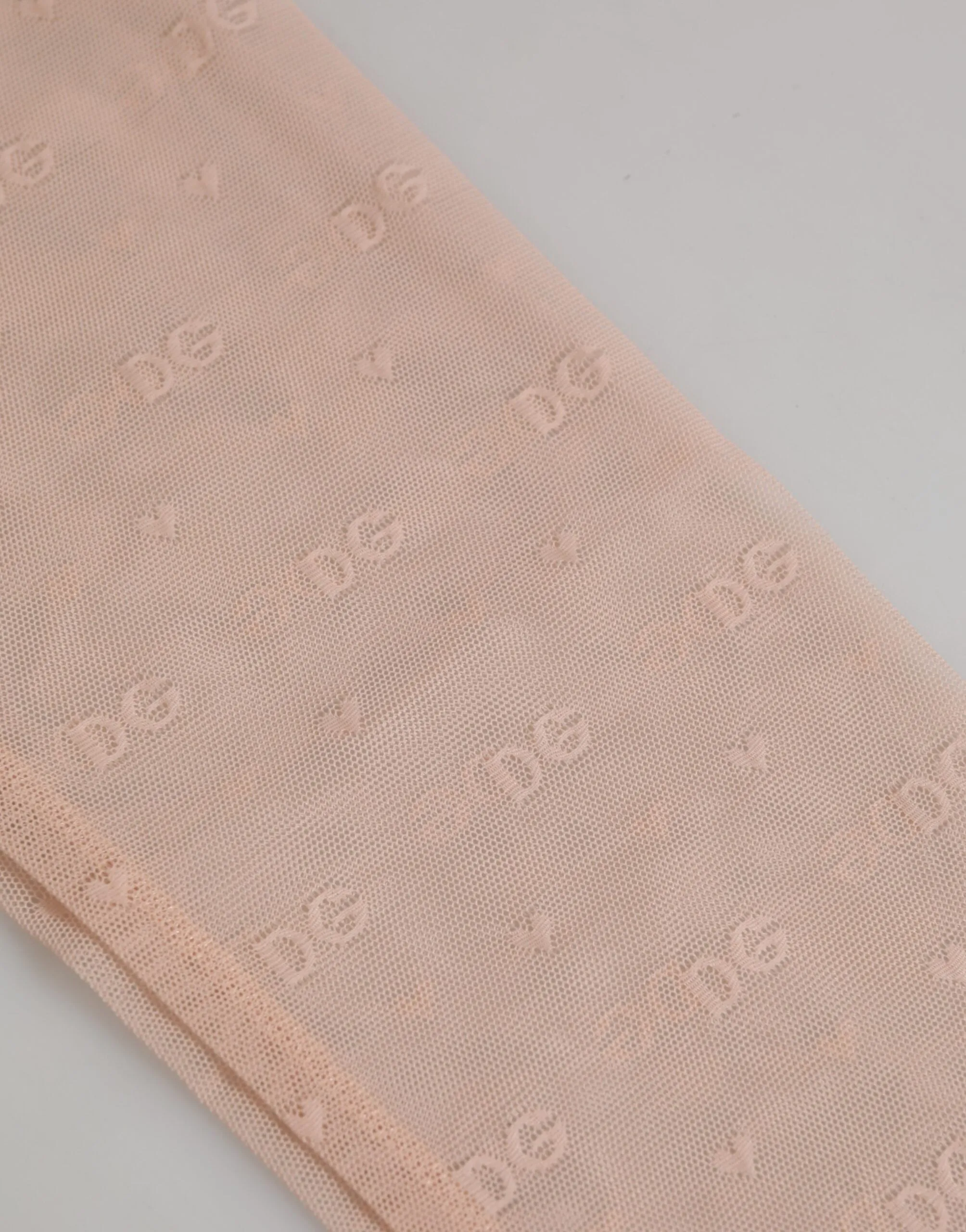 Dolce & Gabbana Beige Nylon Logo Lace Leggings Pants Underwear sold by Siebentaschen product image thumbnail 4