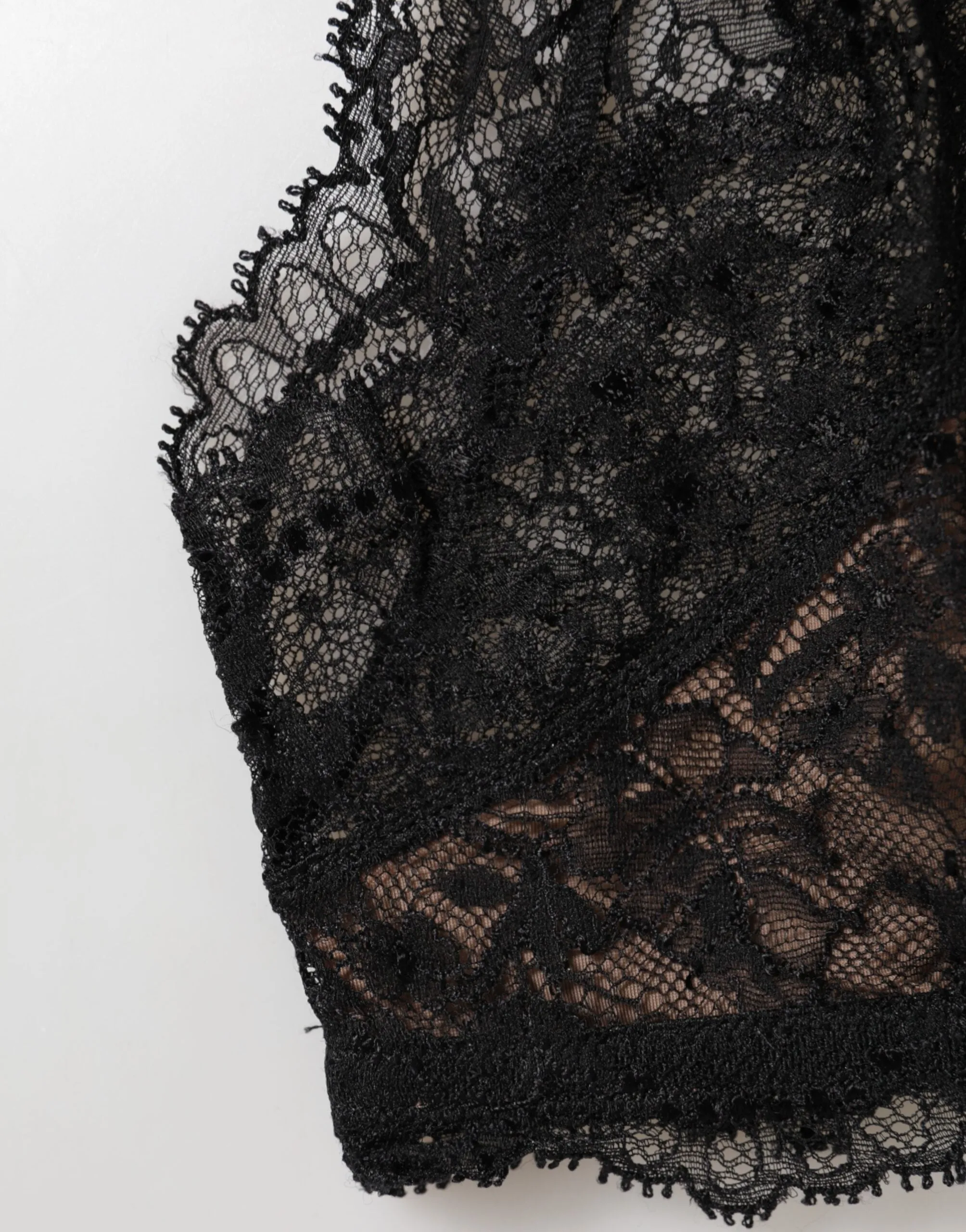 Dolce & Gabbana Black Floral Lace Mesh High Brief Panty Underwear sold by Siebentaschen product image thumbnail 3