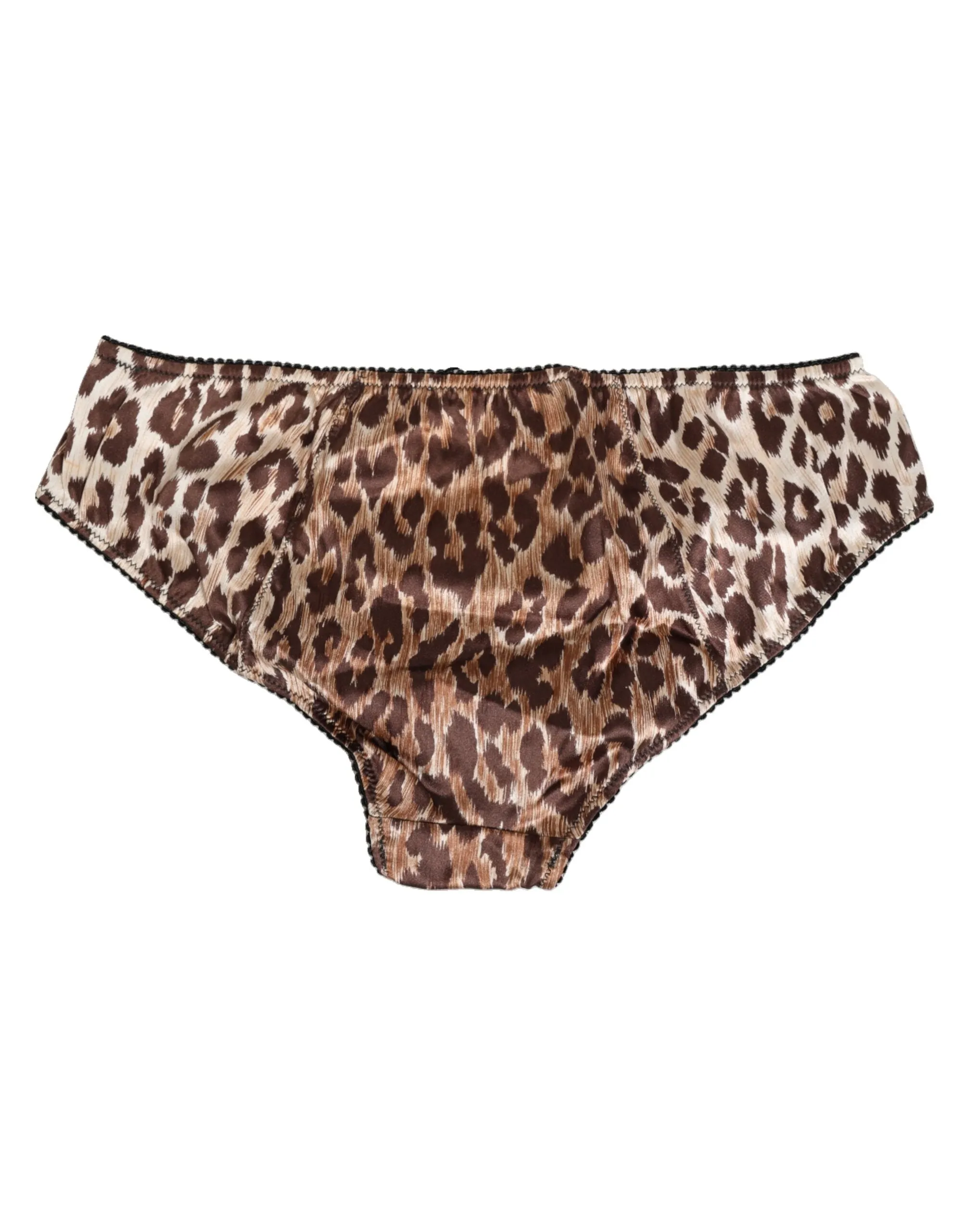 Dolce & Gabbana Multicolor Leopard Print Girdle Panty Underwear sold by Siebentaschen product image thumbnail 4