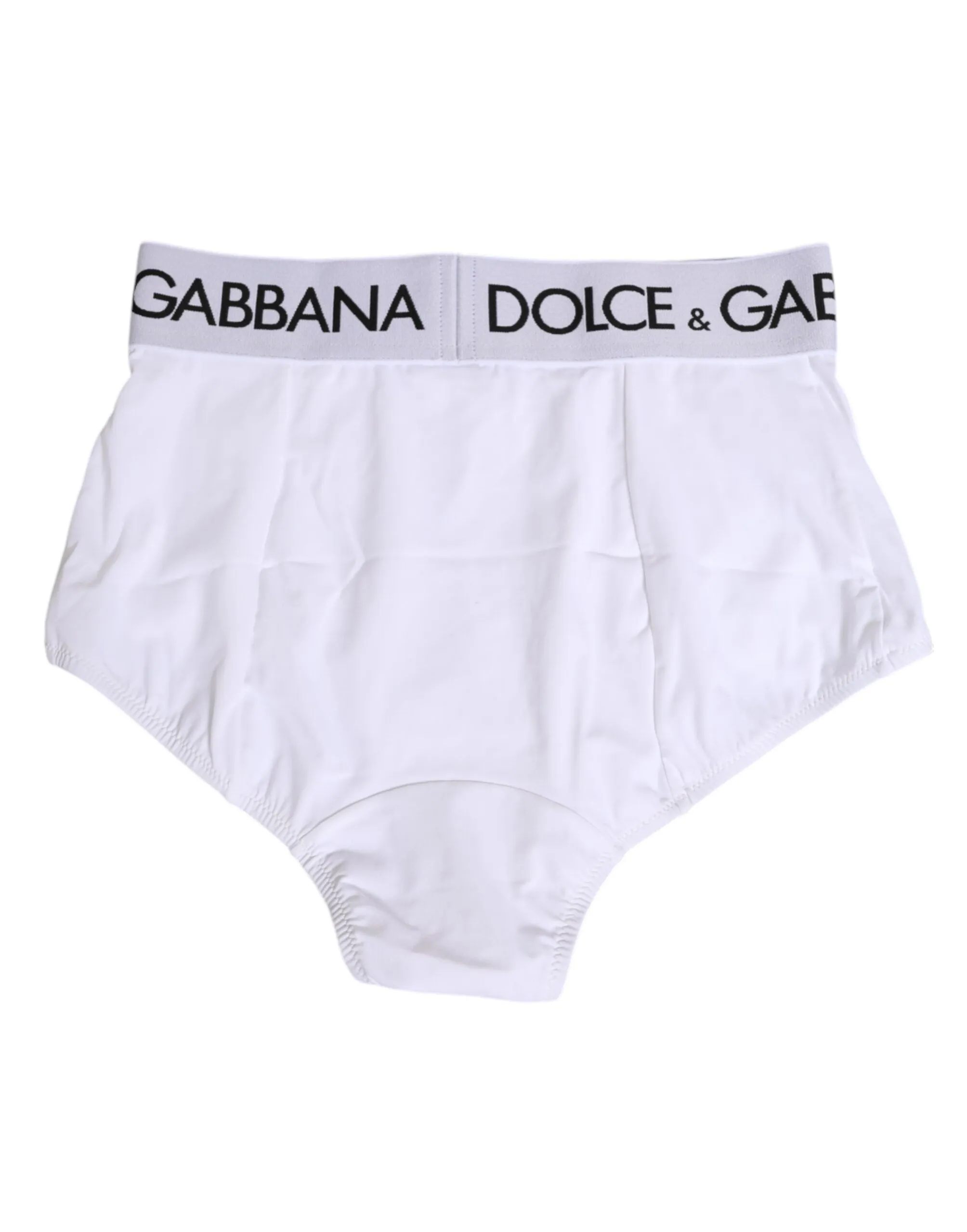 Dolce & Gabbana White Nylon Logo Waistband Panty Underwear sold by Siebentaschen product image thumbnail 4