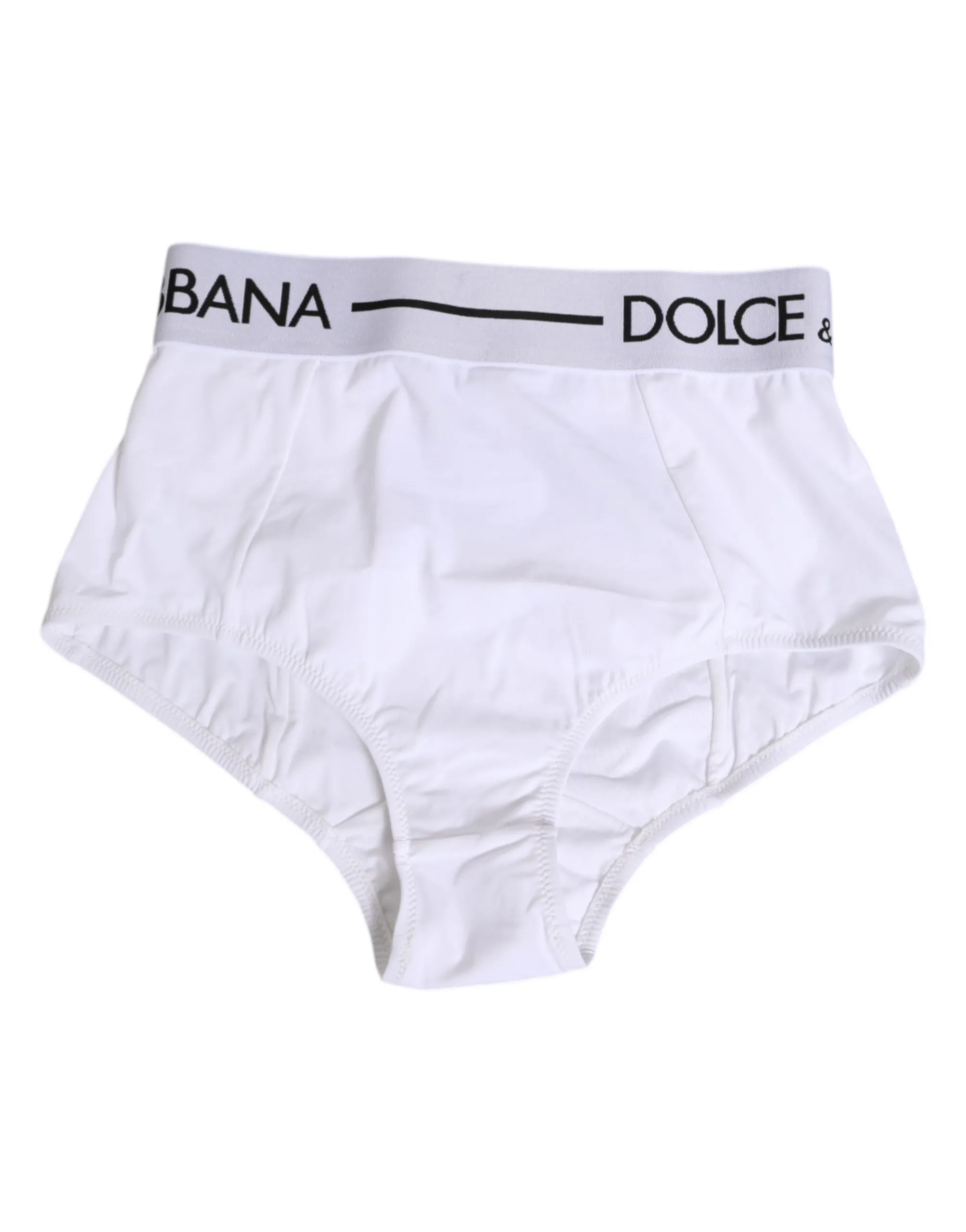 Dolce & Gabbana White Nylon Logo Waistband Panty Underwear sold by Siebentaschen product image thumbnail 2