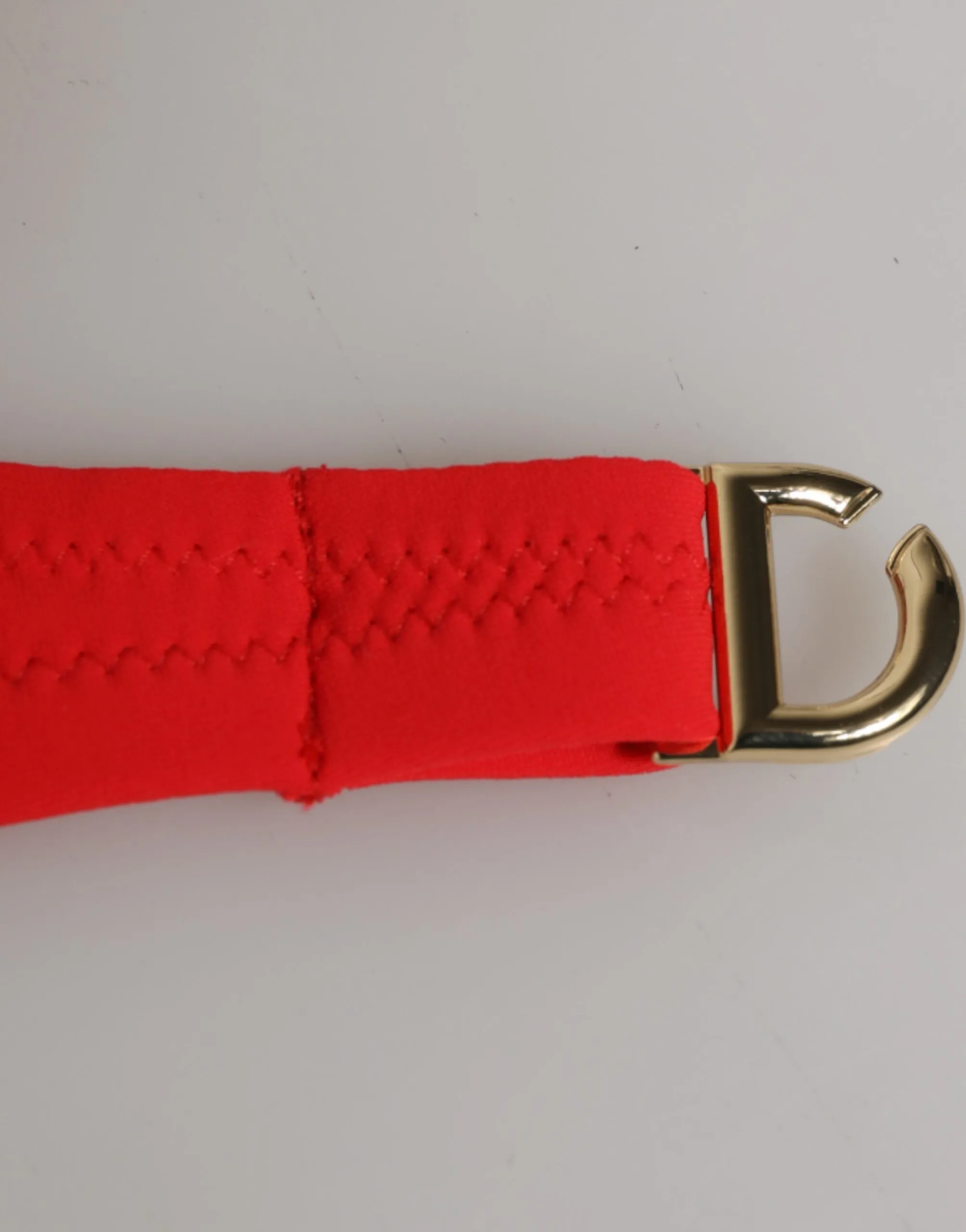 Dolce & Gabbana Red Nylon Swimsuit 2 Piece Top Bottom Swimwear sold by Siebentaschen product image thumbnail 5