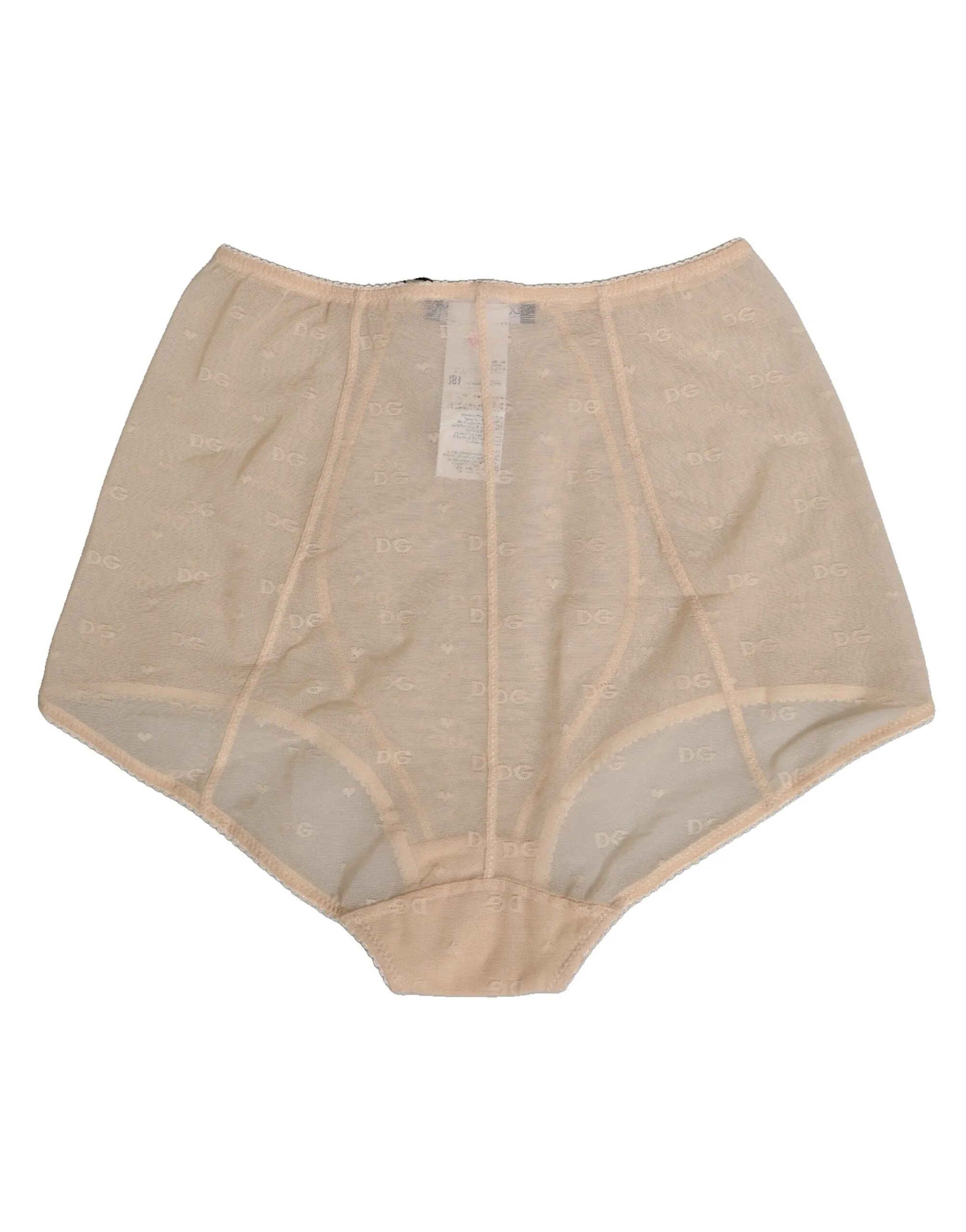 Dolce & Gabbana Beige Nylon High Waist Girdle Panty Underwear sold by Siebentaschen product image thumbnail 4