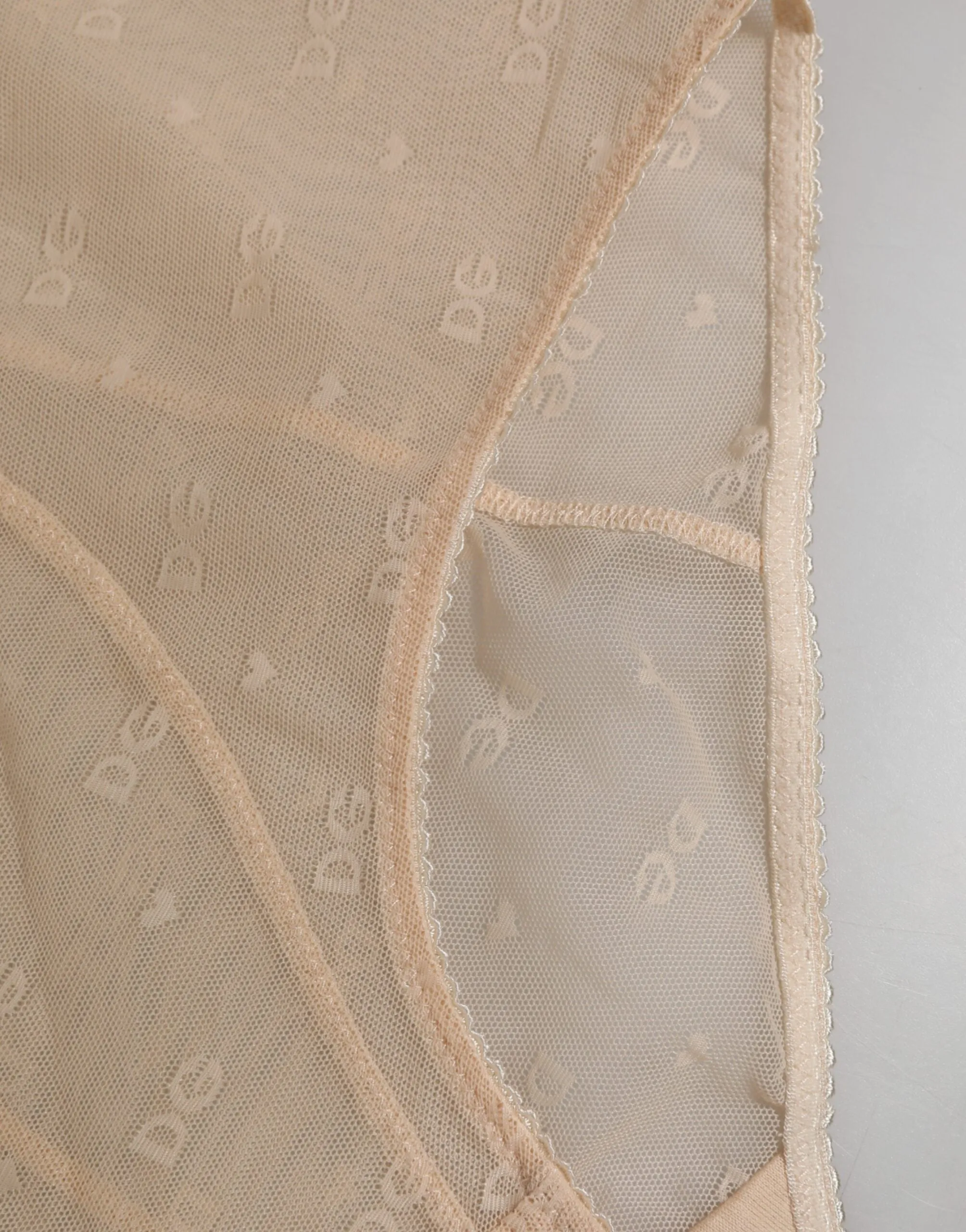 Dolce & Gabbana Beige Nylon High Waist Girdle Panty Underwear sold by Siebentaschen product image thumbnail 3