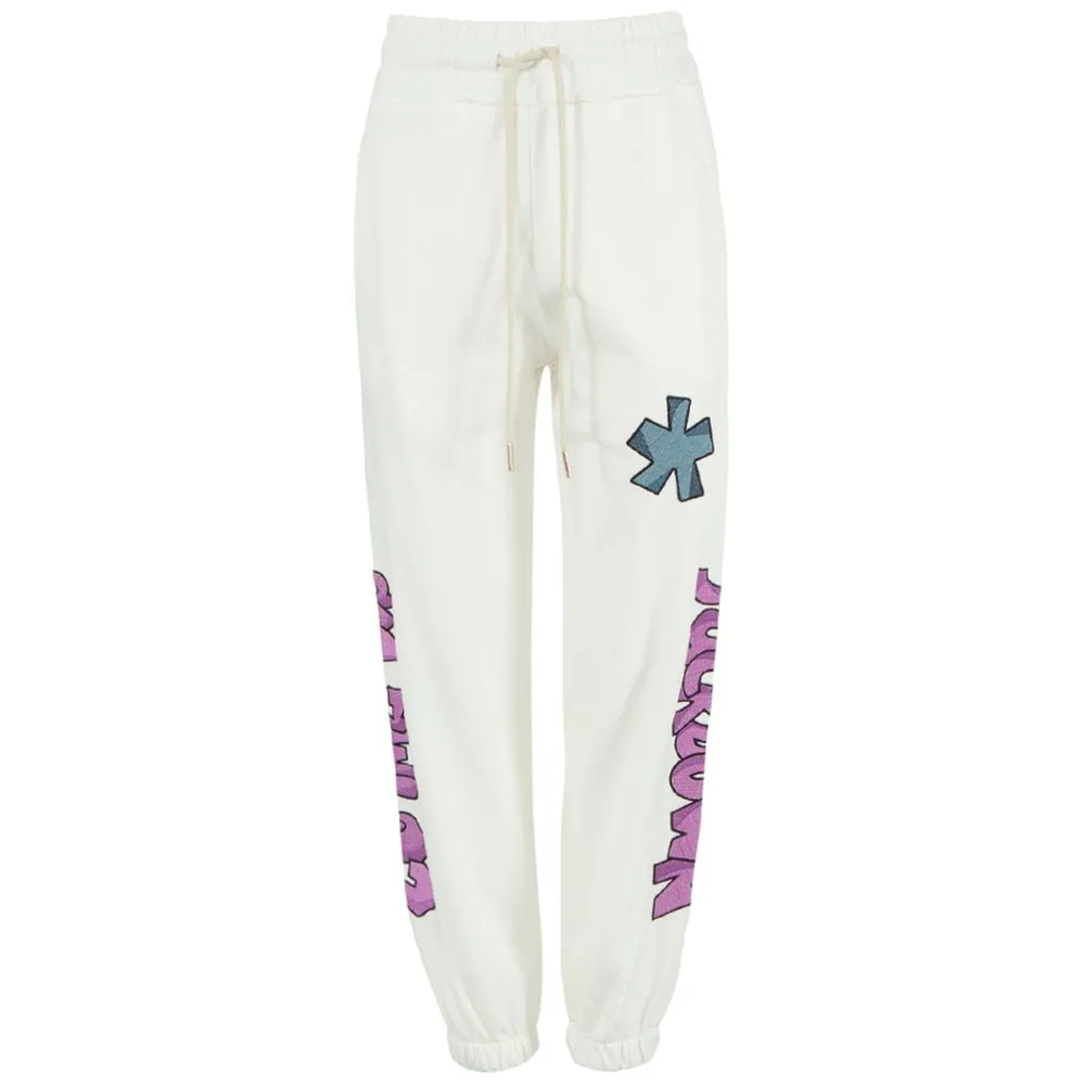 Comme Des Fuckdown White Cotton Women Sweatpant sold by Siebentaschen