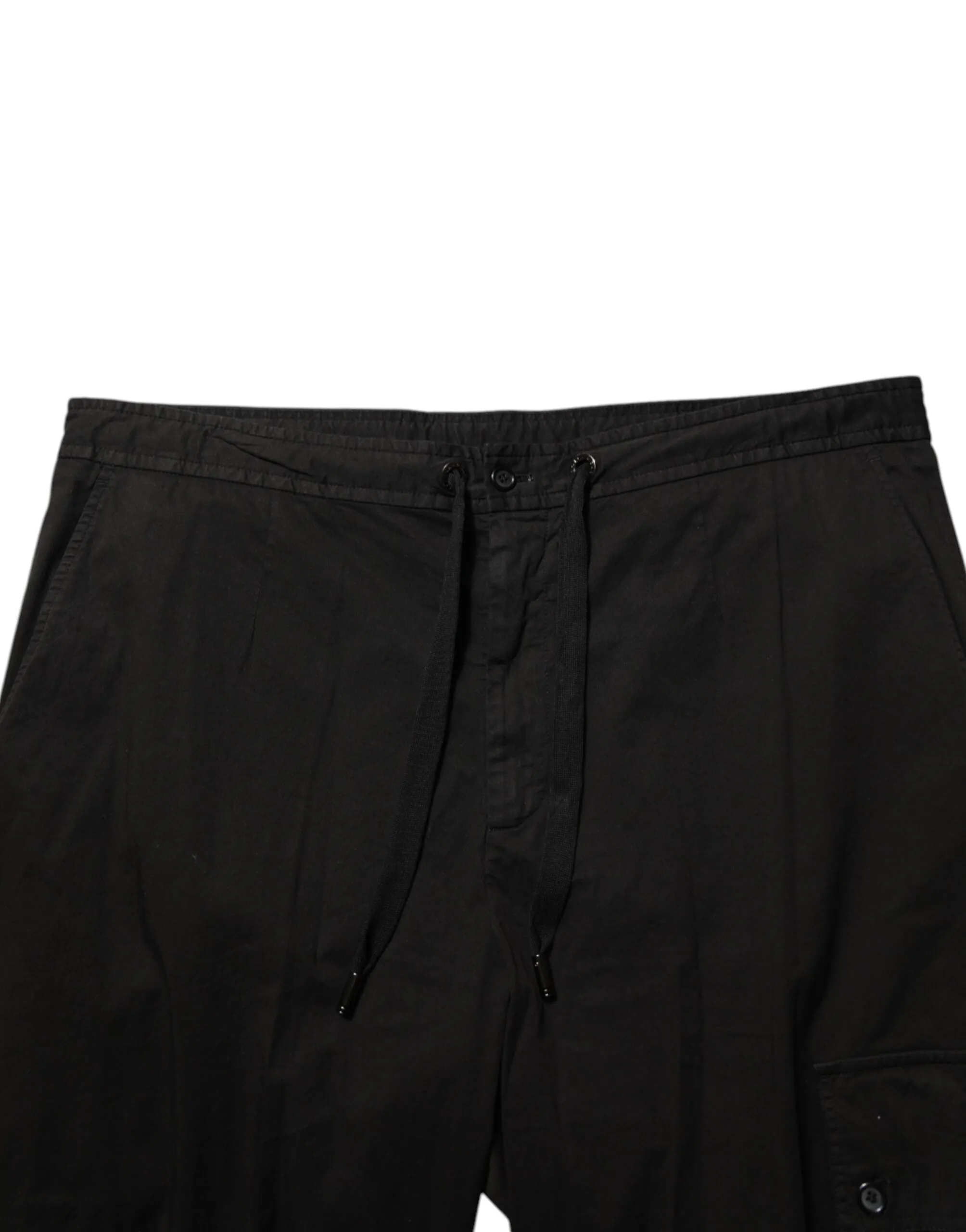 Dolce & Gabbana Black Cotton Cargo Jogger Sweatpants Pants sold by Siebentaschen product image thumbnail 5