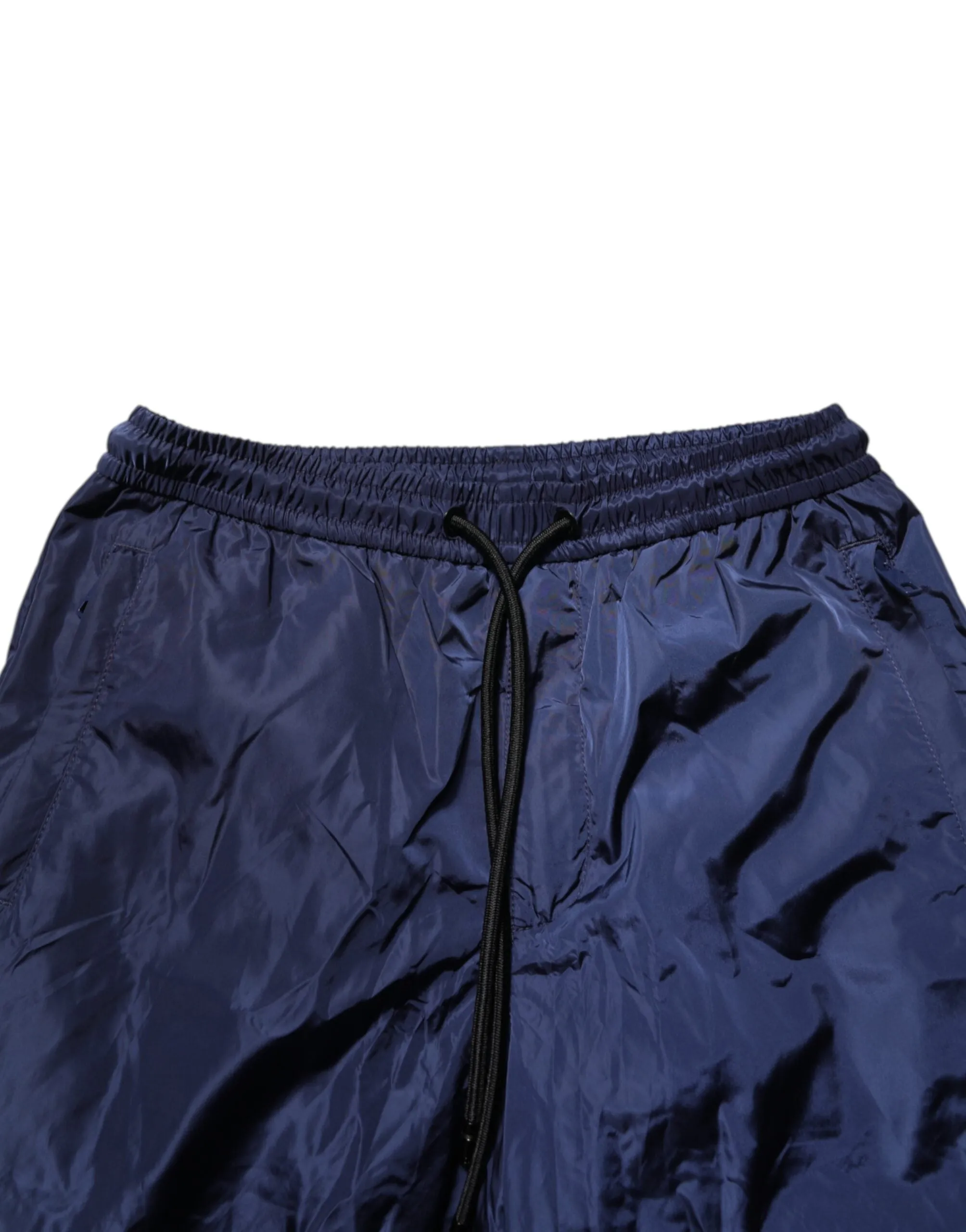 Dolce & Gabbana Blue Nylon Straight Jogger Sweatpants Pants sold by Siebentaschen product image thumbnail 5