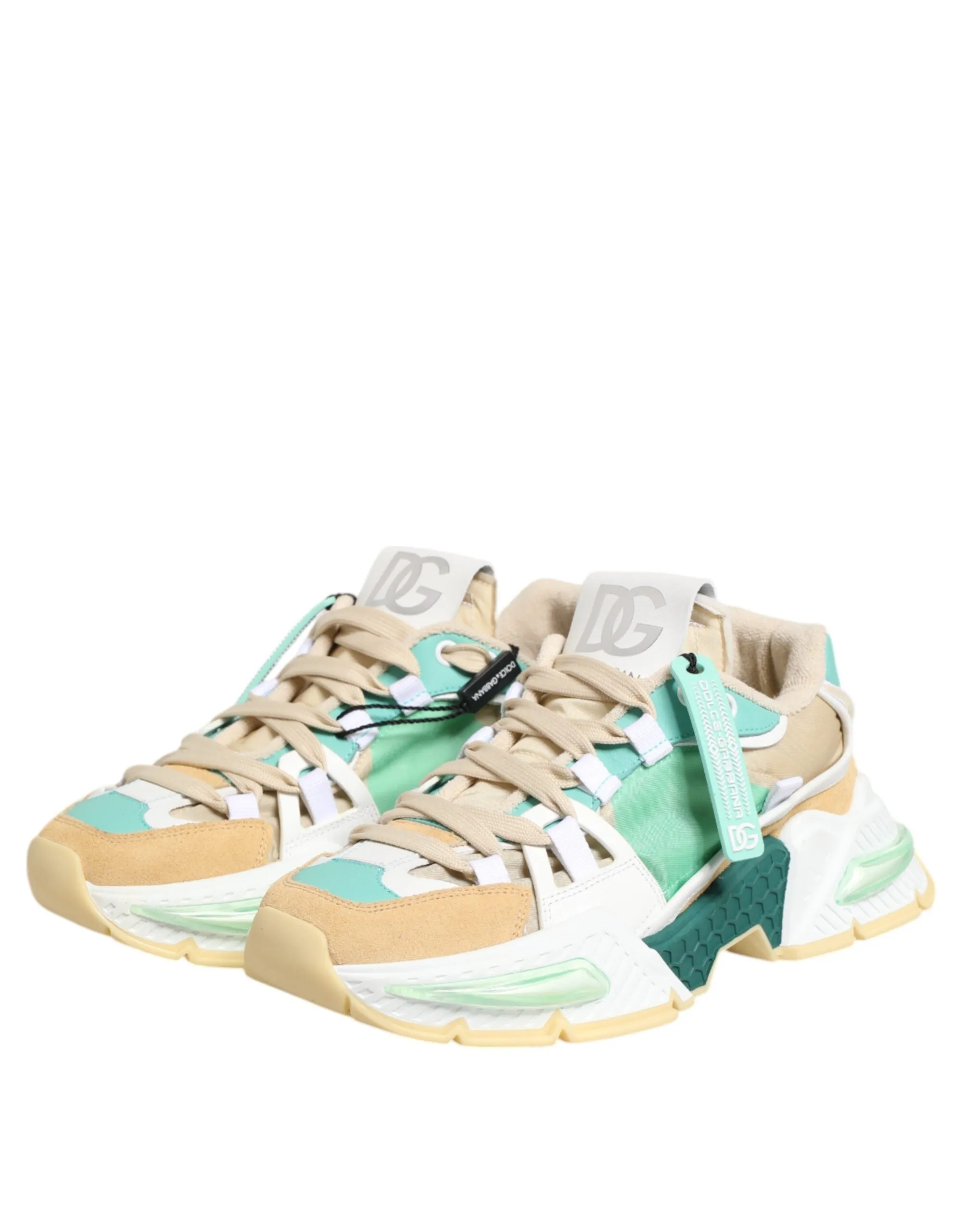 Dolce & Gabbana Multicolor Leather Airmaster Low Top Sneakers Shoes sold by Siebentaschen product image thumbnail 5