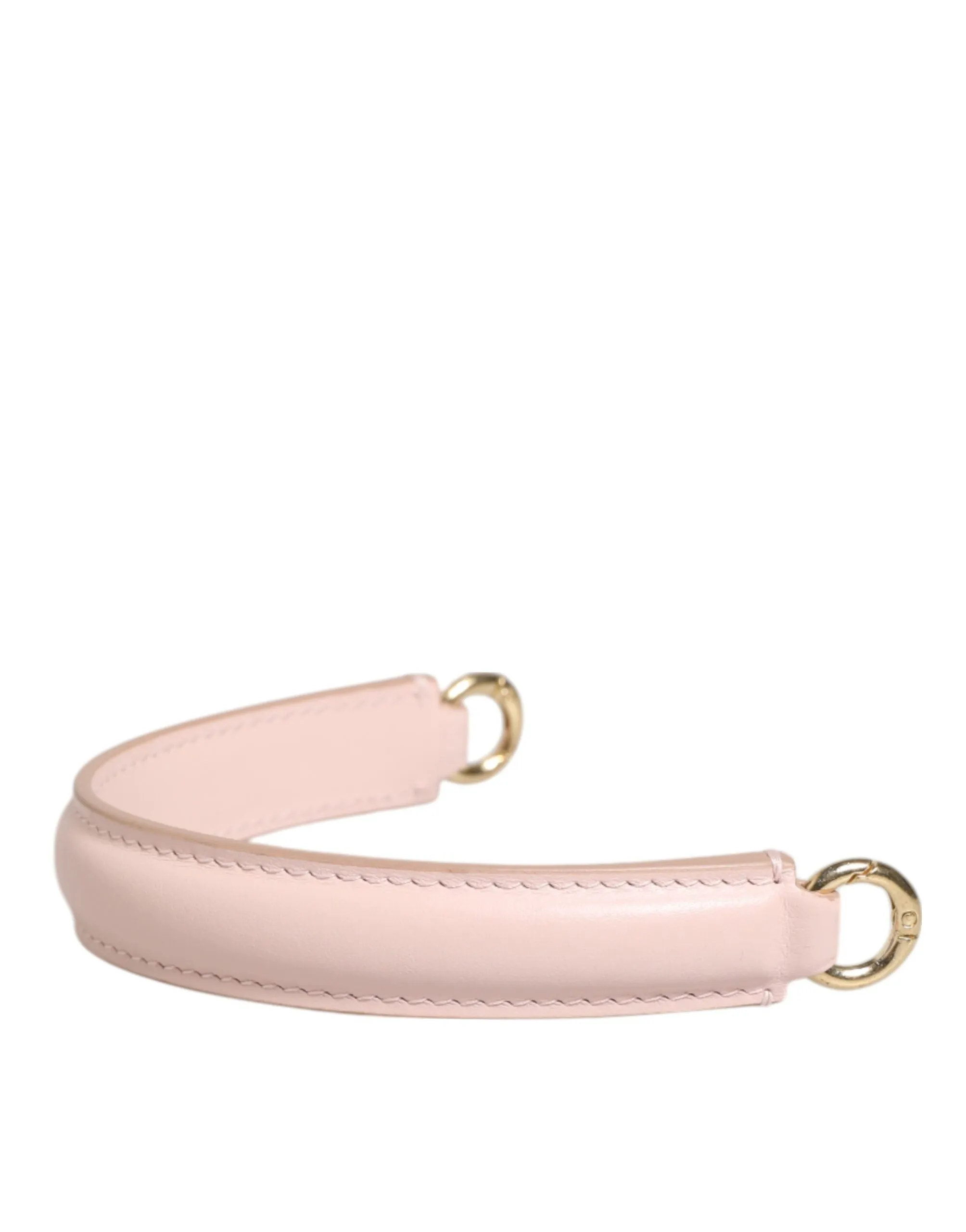 Dolce & Gabbana Strap Pink Leather Gold Tone Big Bag Handle Shoulder Strap sold by Siebentaschen product image thumbnail 3