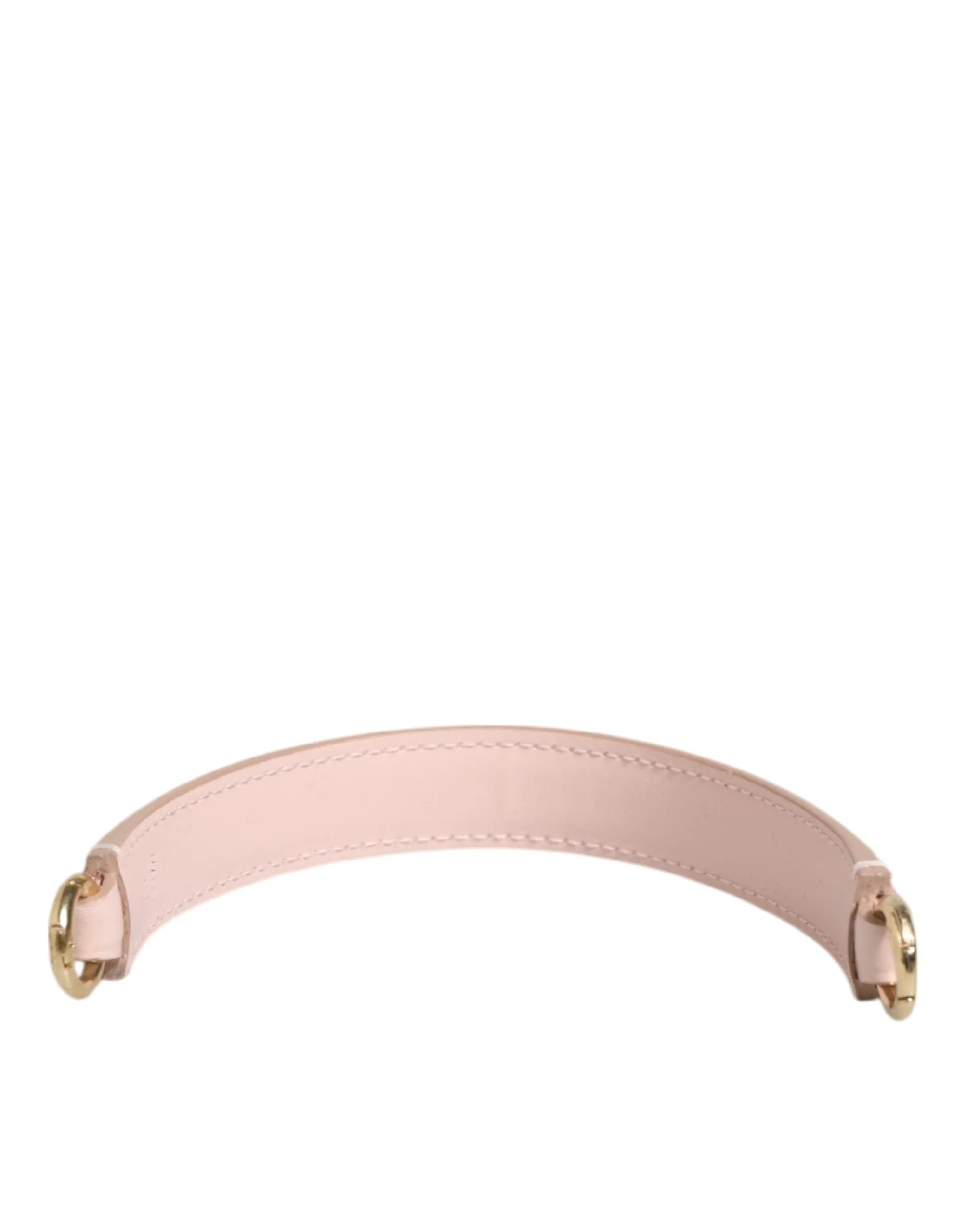 Dolce & Gabbana Strap Pink Leather Gold Tone Big Bag Handle Shoulder Strap sold by Siebentaschen product image thumbnail 4