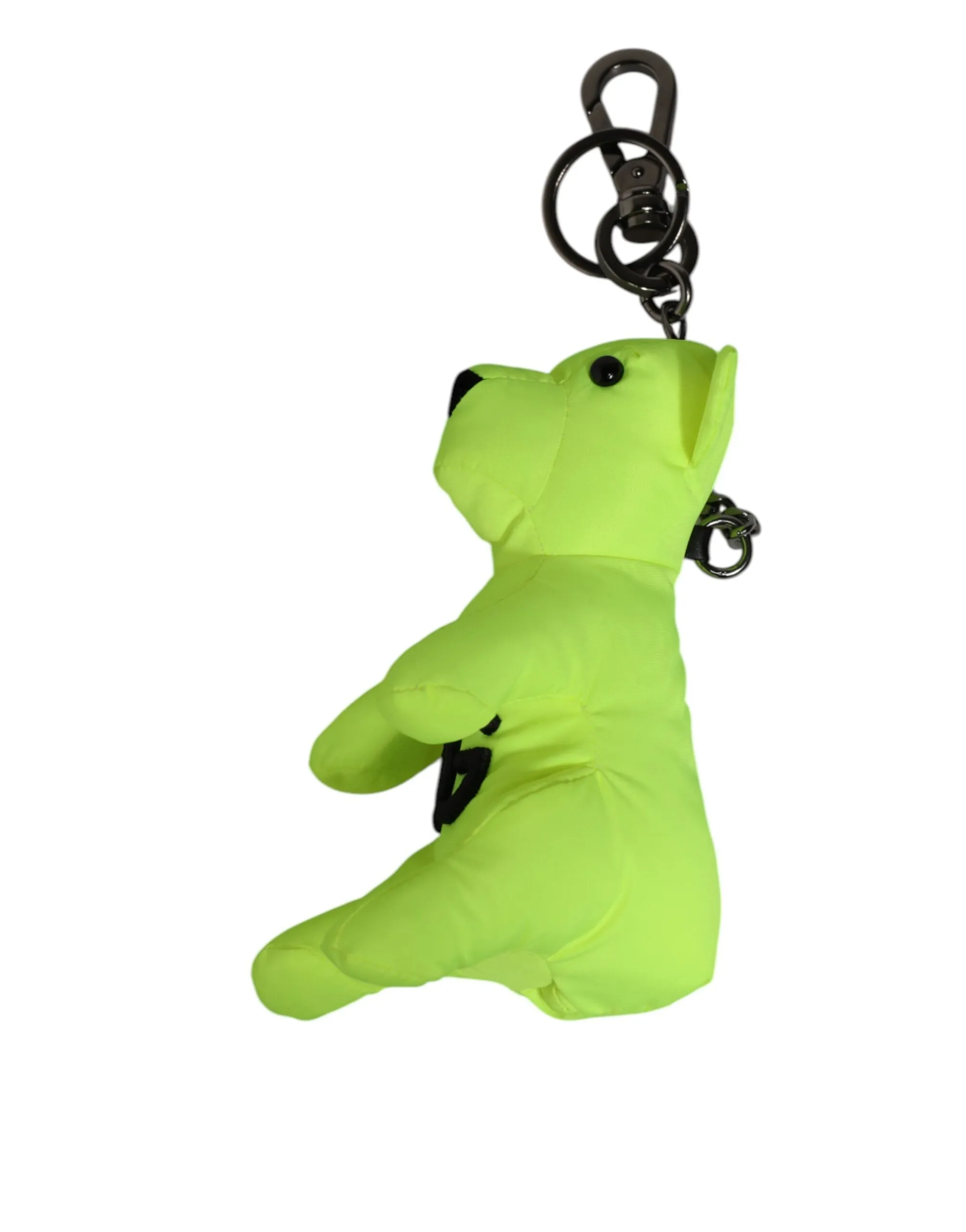 Dolce & Gabbana Neon Green Bear Embroidered Logo Men Keychain Clasp Keyring sold by Siebentaschen product image thumbnail 4
