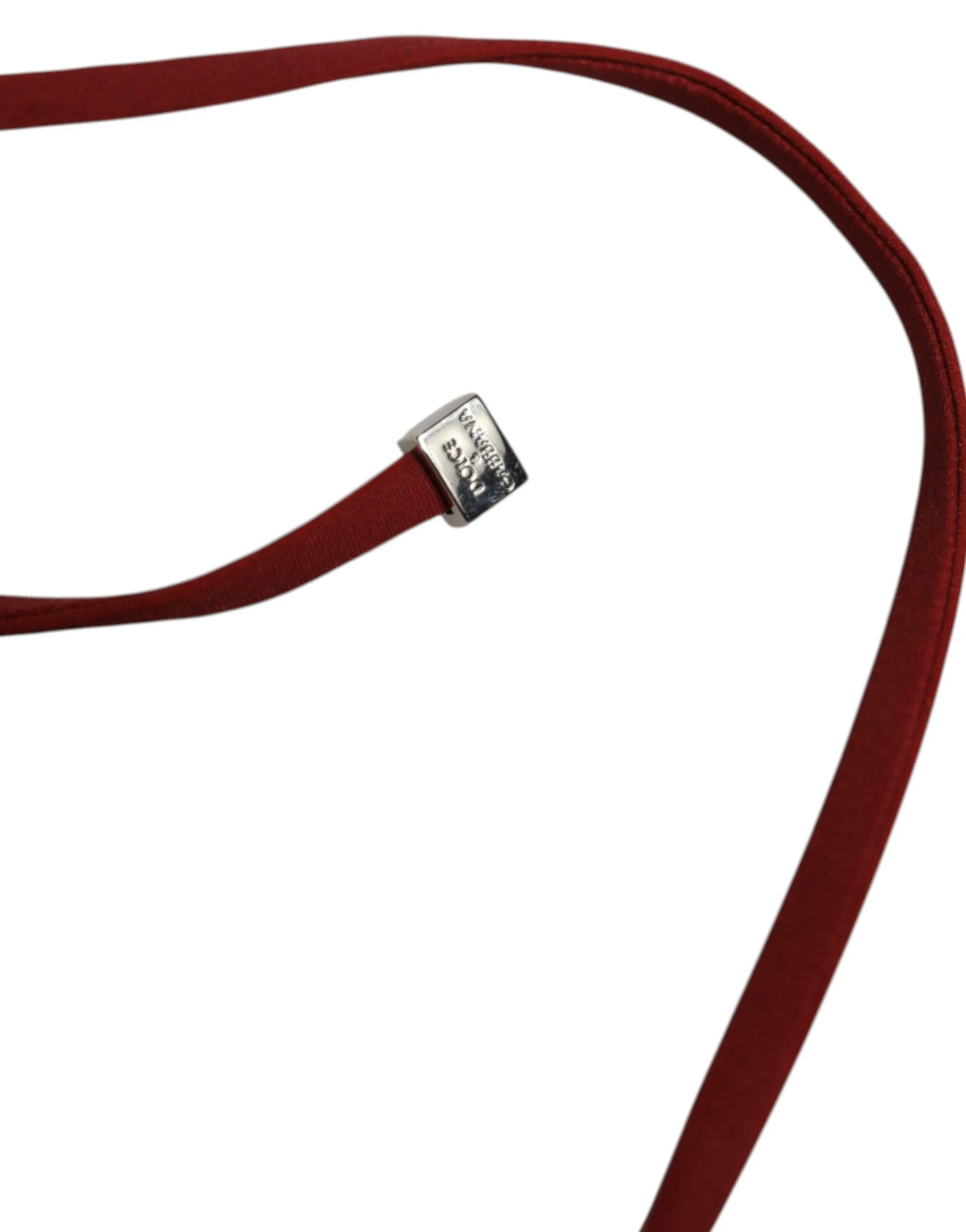 Dolce & Gabbana White Red Polka Dot Floral Print Triangle sold by Siebentaschen product image thumbnail 4