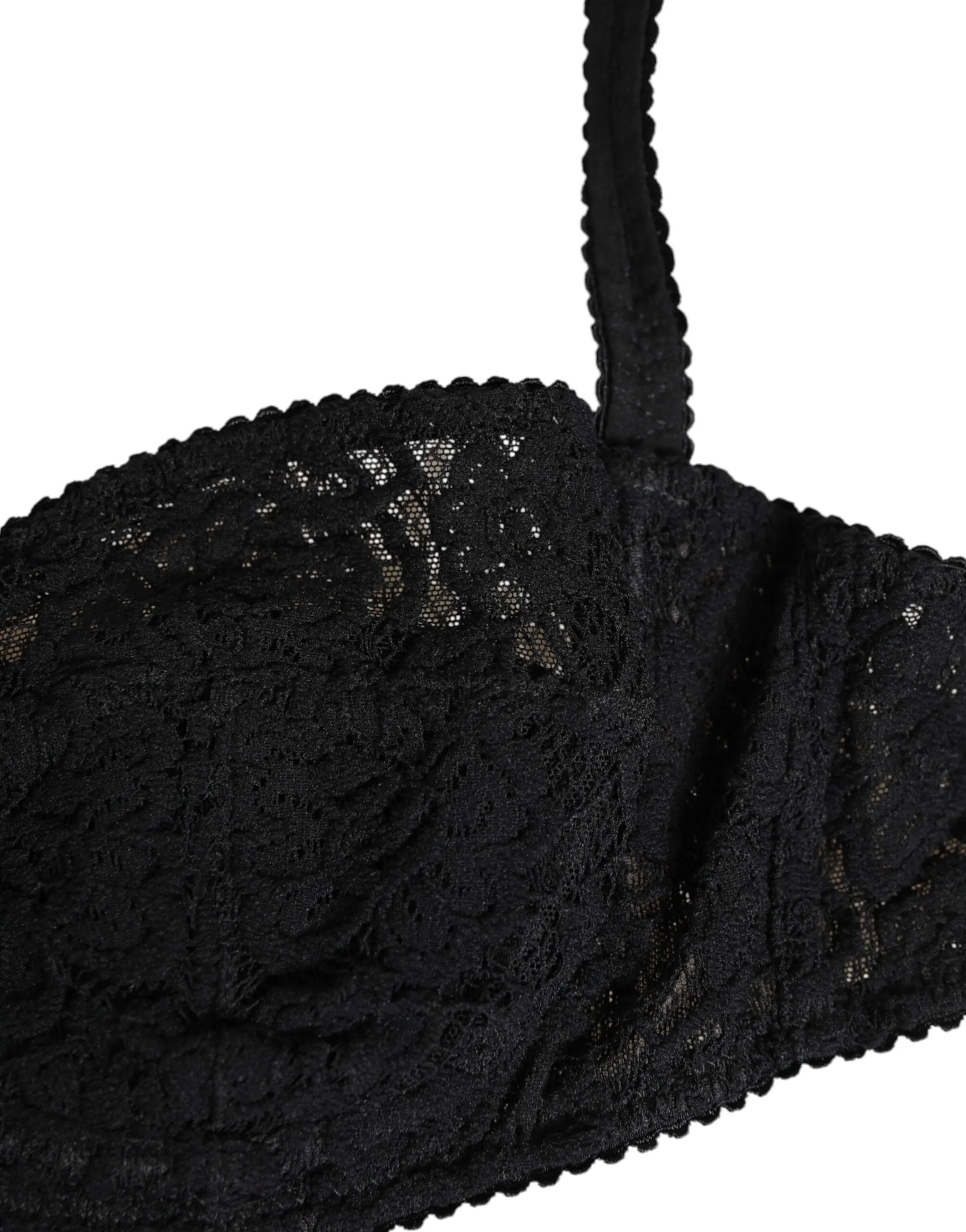 Dolce & Gabbana Black Lace Underwire Bra Lingerie Underwear sold by Siebentaschen product image thumbnail 3