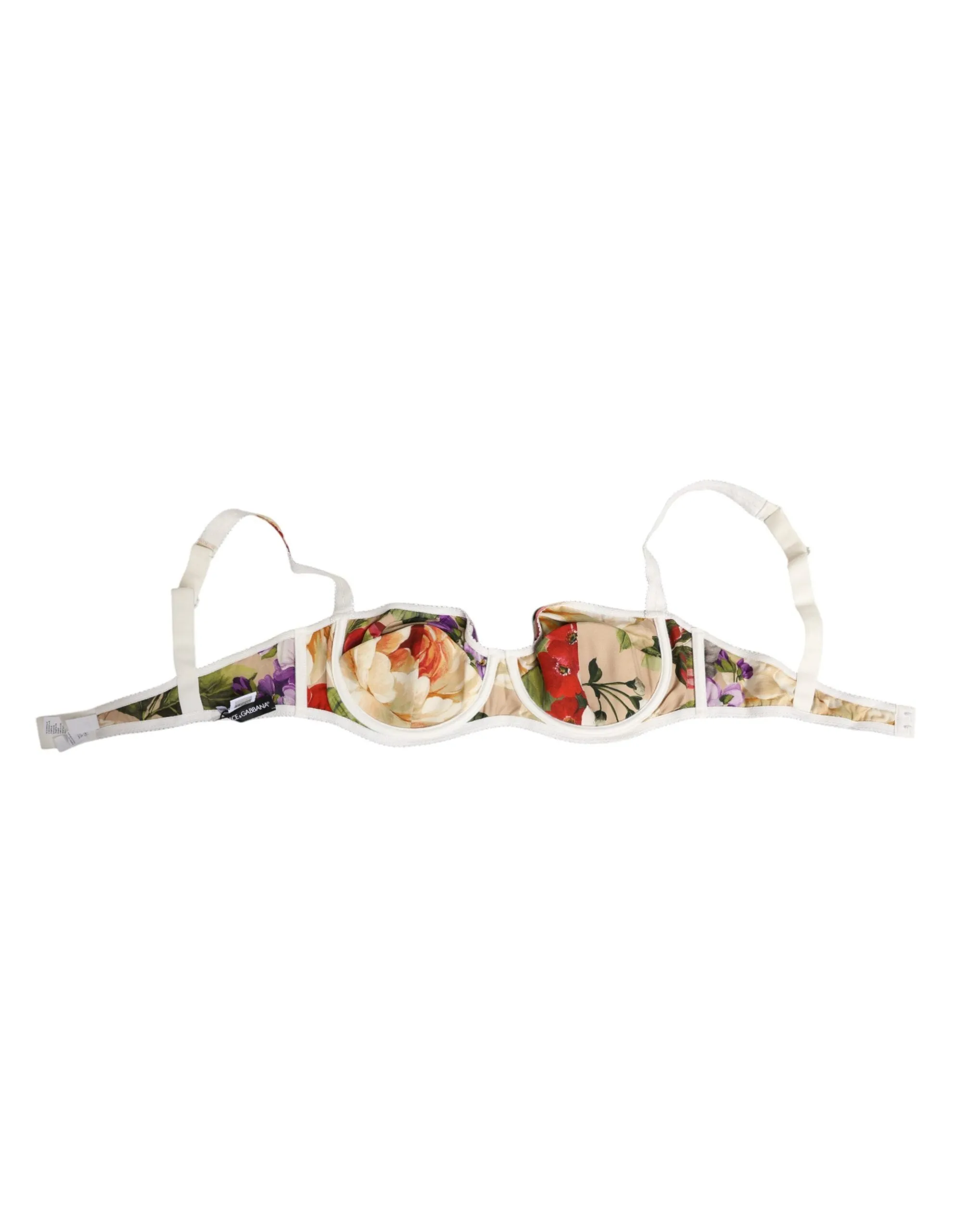 Dolce & Gabbana Floral Print Semi Padded Balconette Bra Underwear sold by Siebentaschen product image thumbnail 3