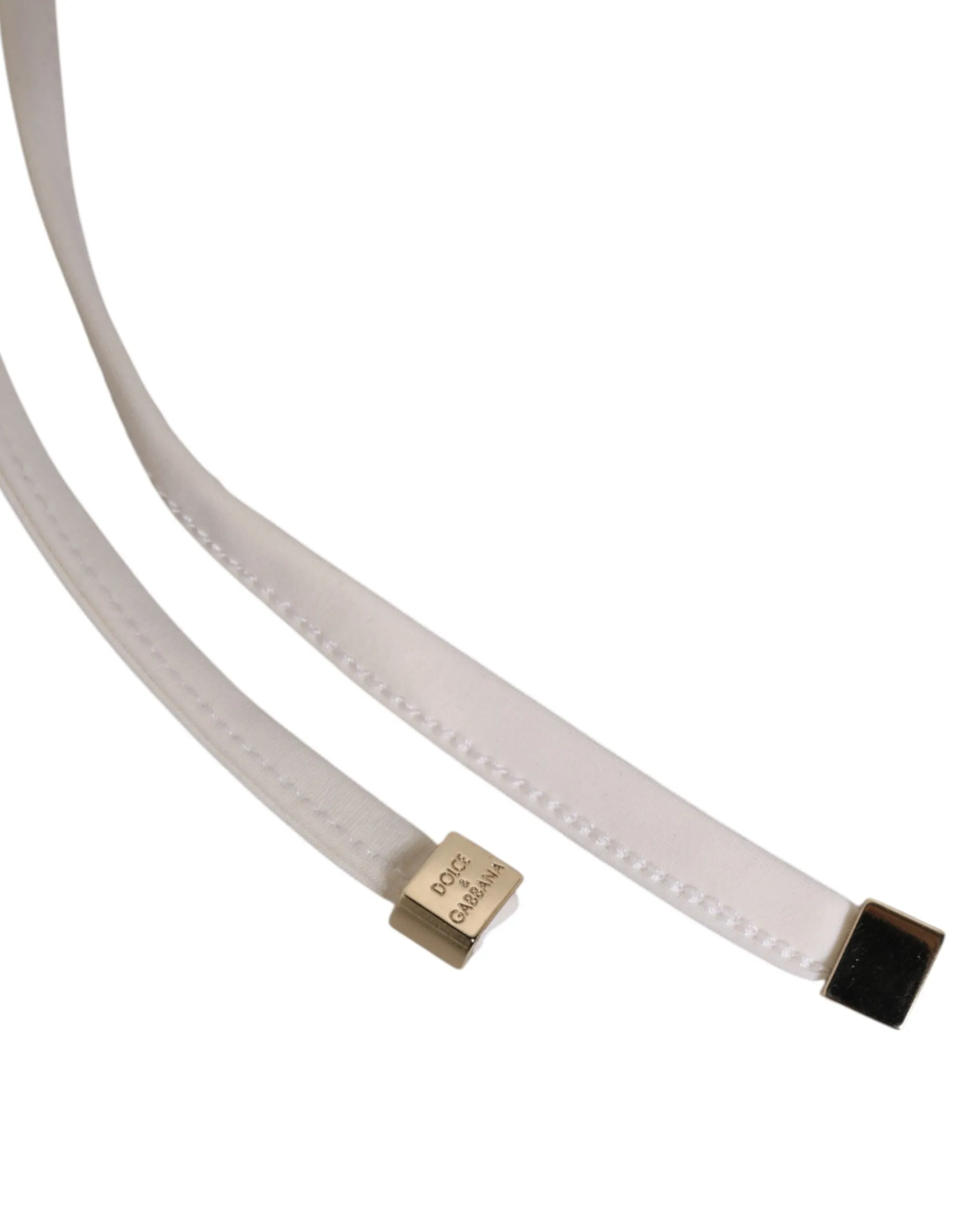 Dolce & Gabbana White Yellow Stripe Tie Side Logo Underwear sold by Siebentaschen product image thumbnail 3