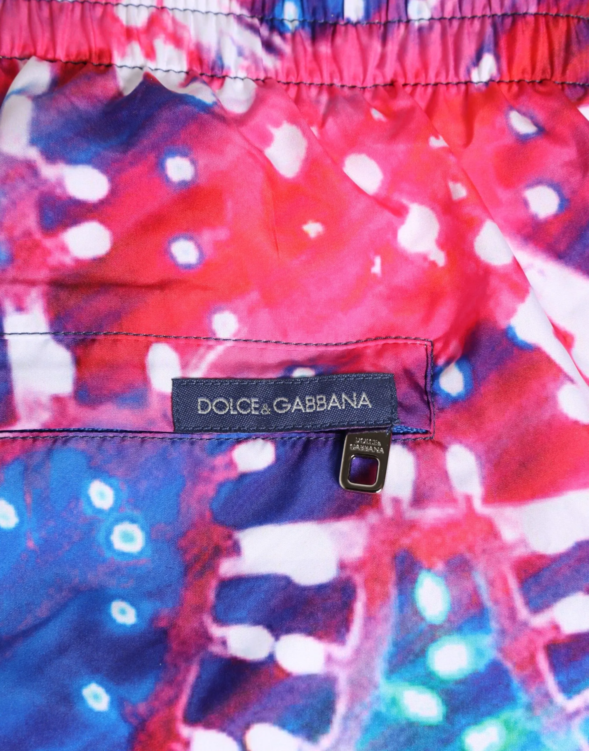 Dolce & Gabbana Multicolor Neon Print Polyester Shorts Swimwear sold by Siebentaschen product image thumbnail 5