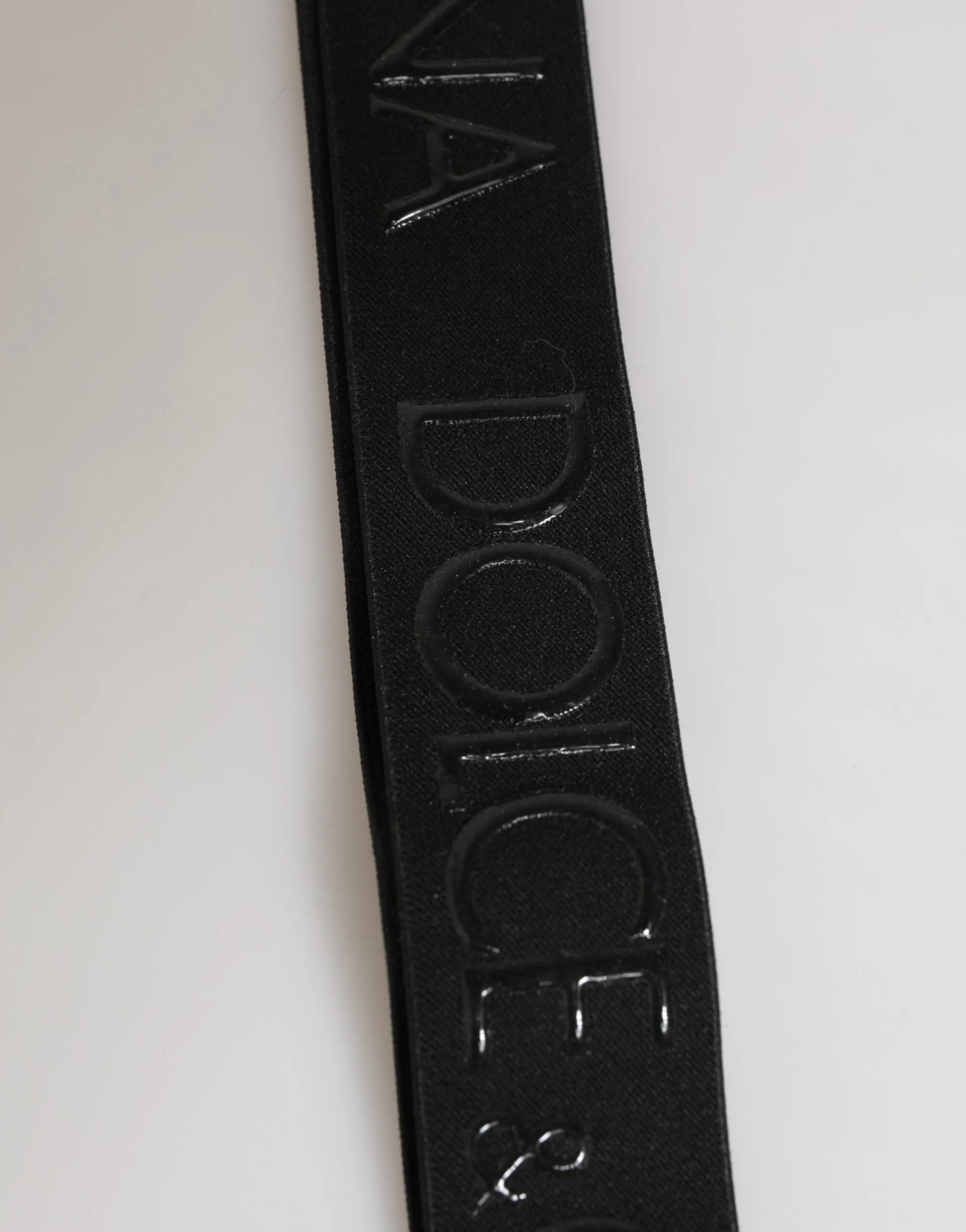 Dolce & Gabbana Black Polyester Stretch Rubberised DG Logo Men Keychain sold by Siebentaschen product image thumbnail 5