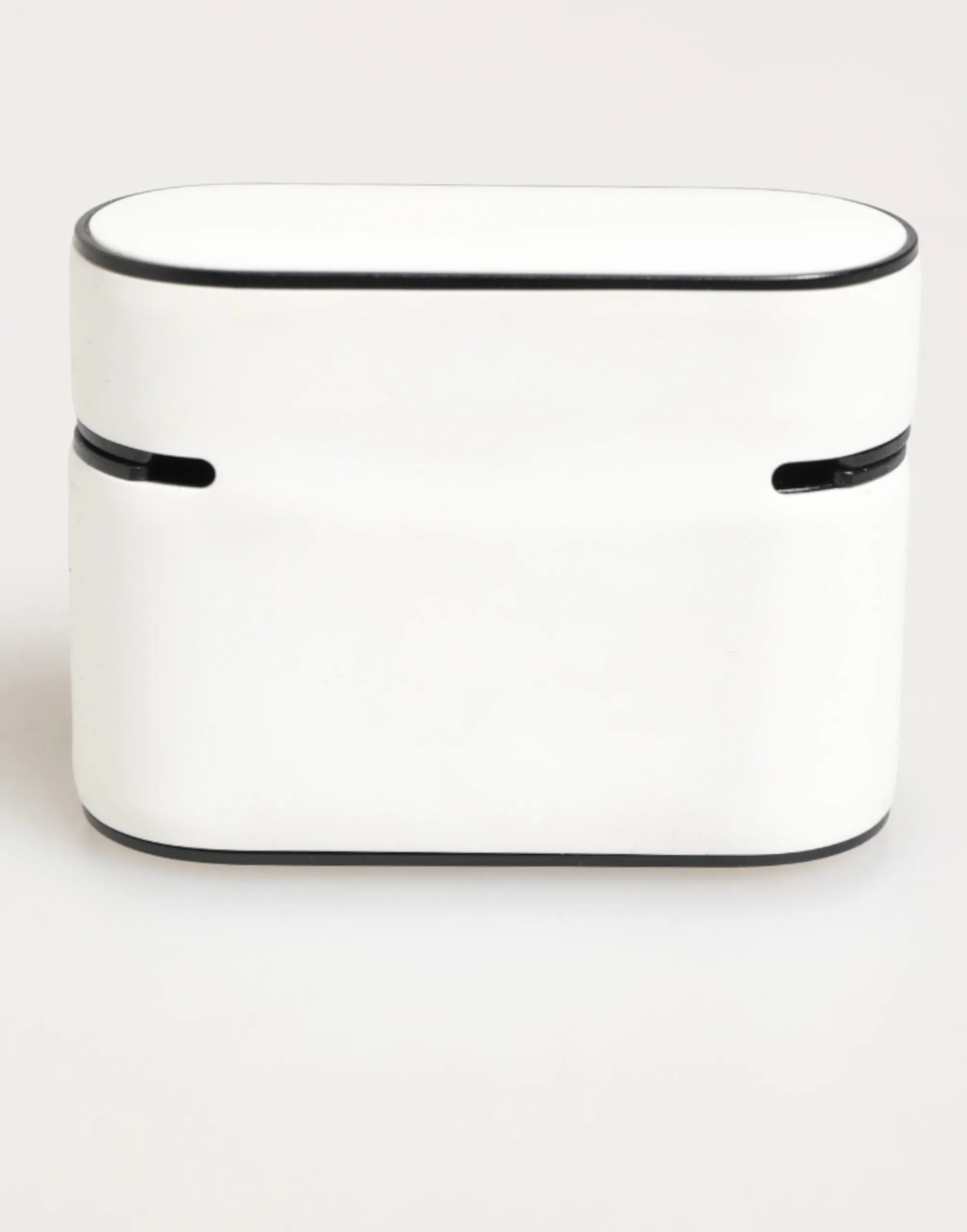 Dolce & Gabbana White Black Rubber Logo Embossed Accessory Airpods Case sold by Siebentaschen product image thumbnail 5