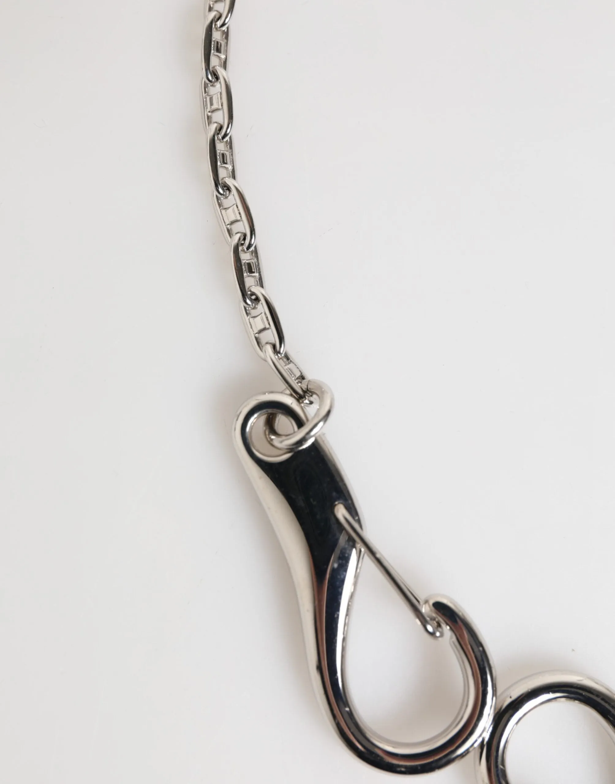 Dolce & Gabbana Silver DG Logo Key Holder Keychain Bag Charm Keyring sold by Siebentaschen product image thumbnail 4