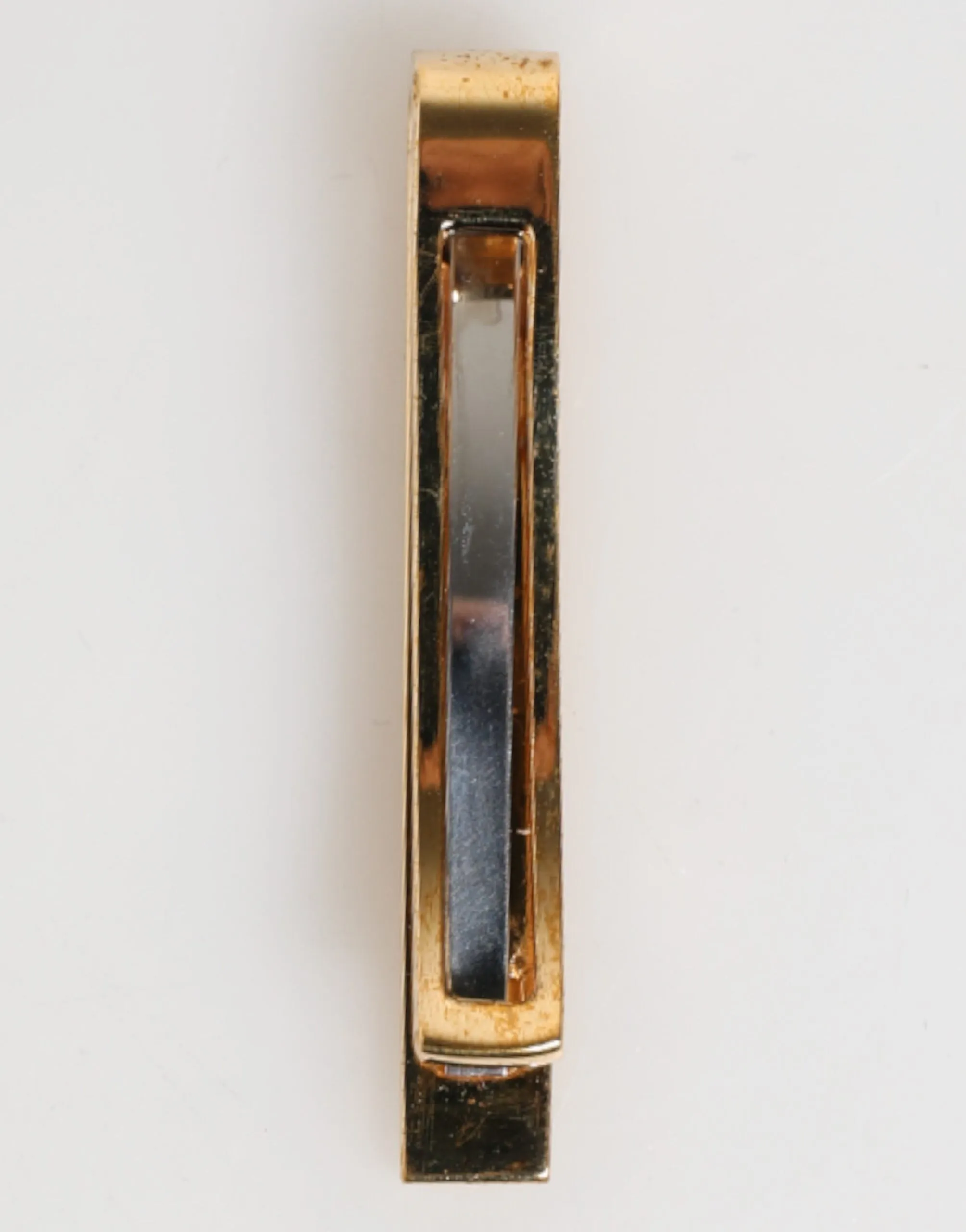Dolce & Gabbana Gold Tone Brass Logo Branded Men Accessory Tie Clip Bar sold by Siebentaschen product image thumbnail 5