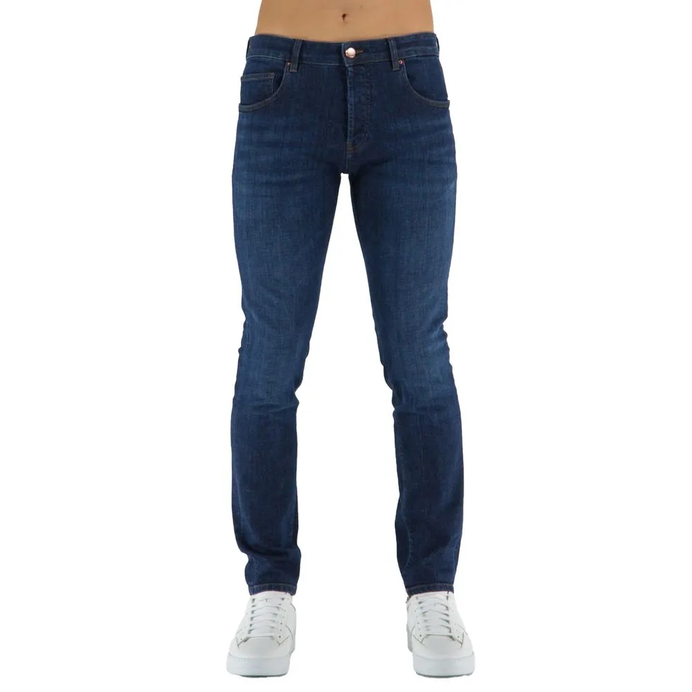 Don The Fuller Blue Cotton Men's Jeans sold by Siebentaschen