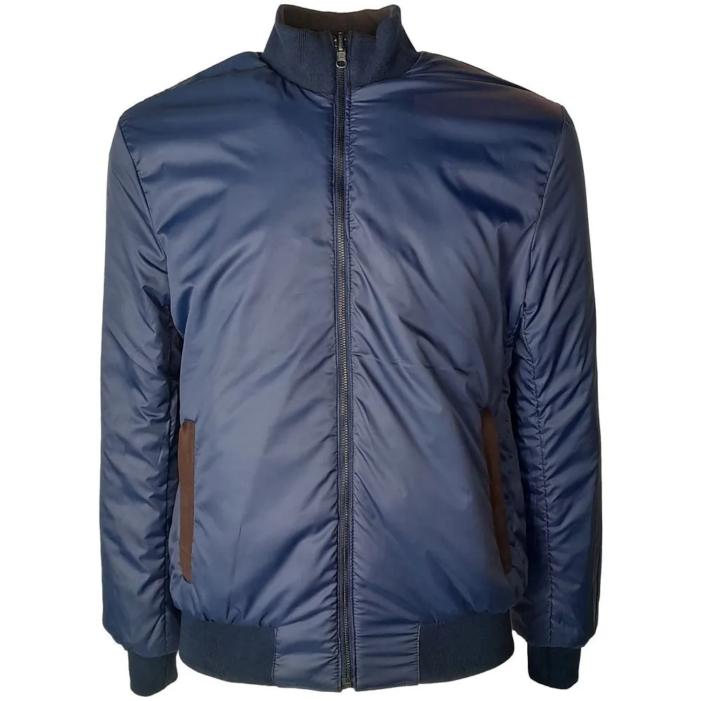 Emilio Romanelli Brown Calfskin Men Bomber Jacket sold by Siebentaschen product image thumbnail 3
