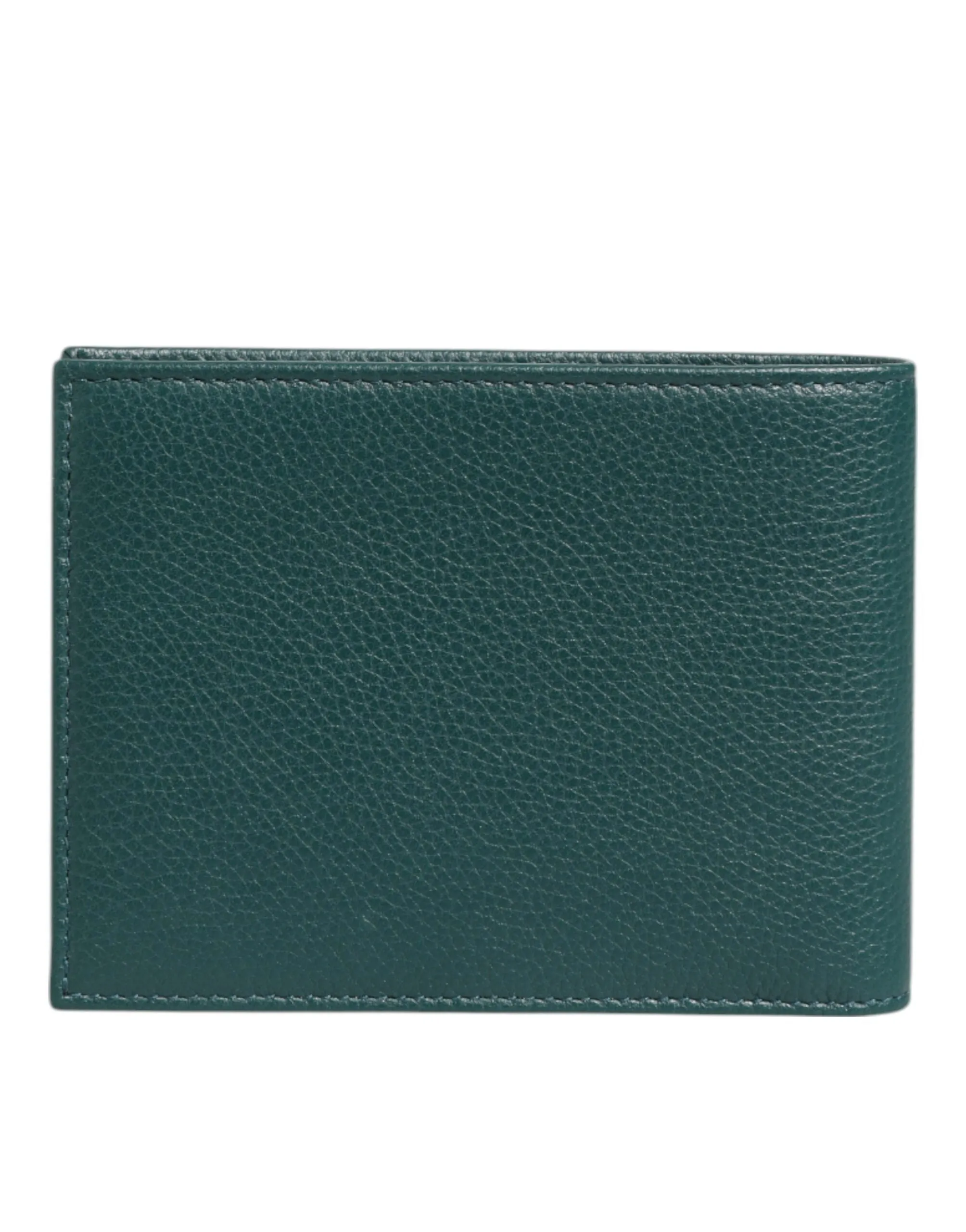 Dolce & Gabbana Green Leather DG Logo Plaque Bifold Card Holder Wallet sold by Siebentaschen product image thumbnail 5