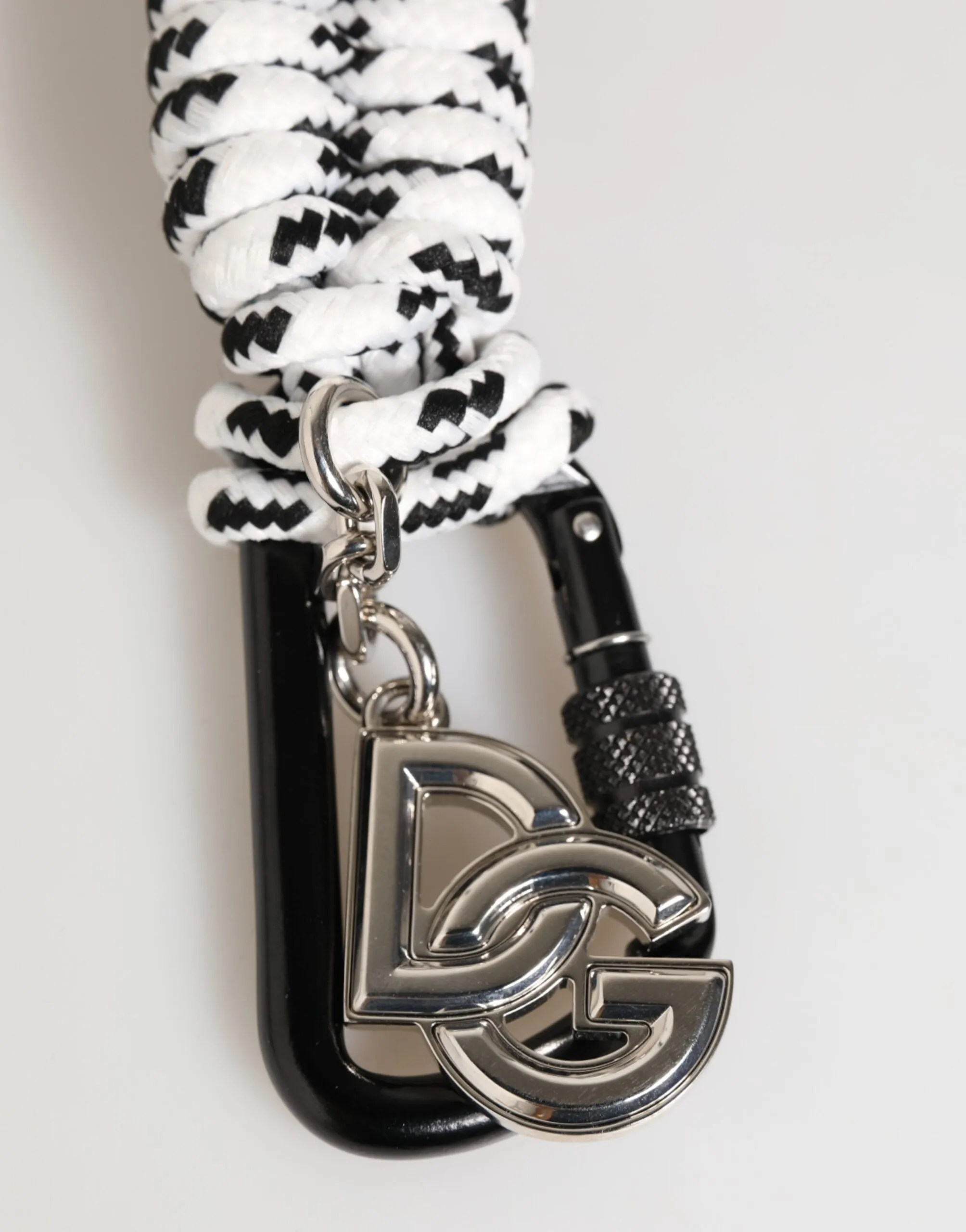 Dolce & Gabbana Multicolor Polyester Tape String DG Logo Keychain Keyring sold by Siebentaschen product image thumbnail 3