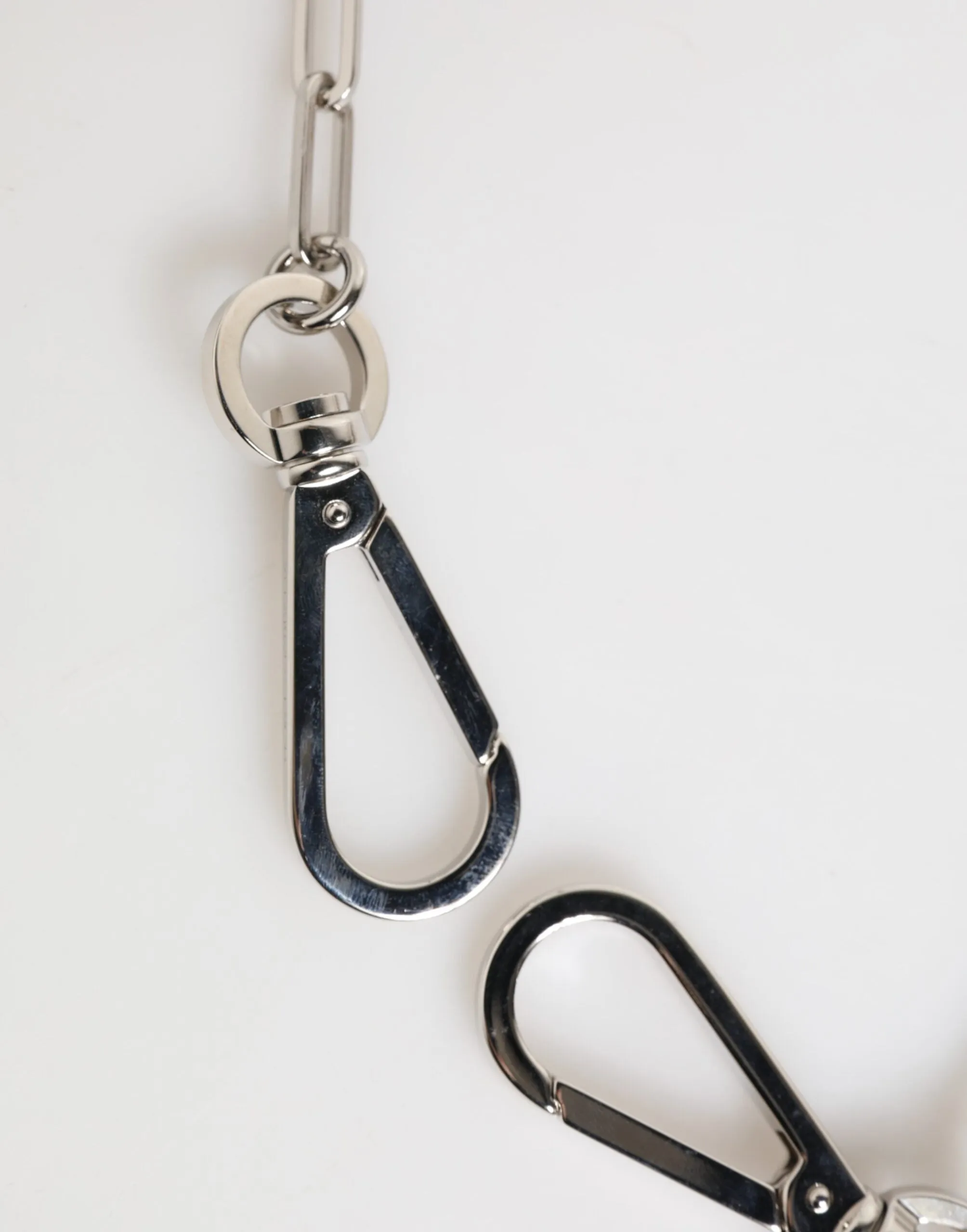 Dolce & Gabbana Silver Tone Metal Chain DG Logo Pendant Men Necklace sold by Siebentaschen product image thumbnail 4