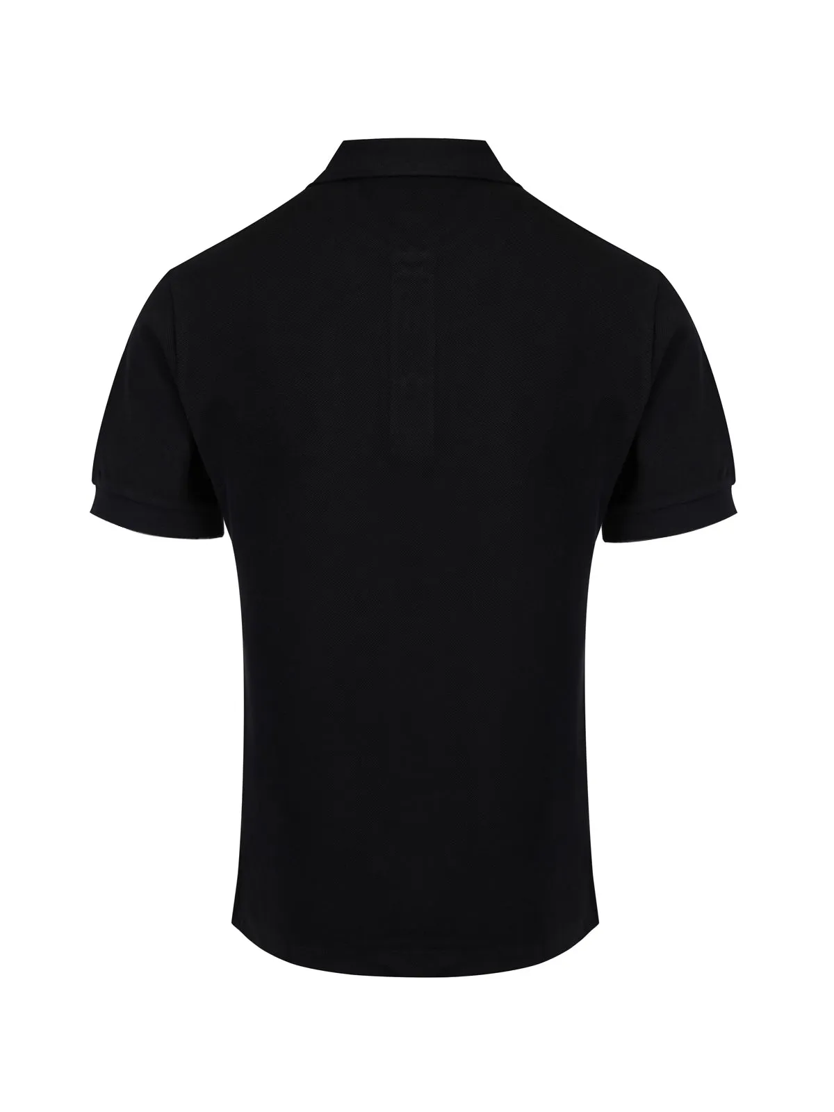 Burberry Black Cotton Collared Polo Shirt sold by Siebentaschen product image thumbnail 3