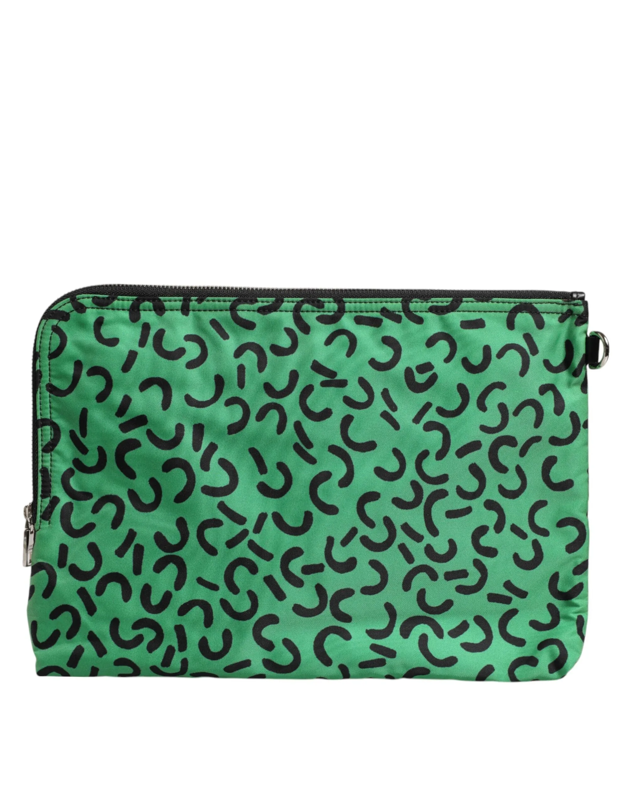 Dolce & Gabbana Multicolor Printed Nylon Logo Plaque Men Clutch Pouch Bag sold by Siebentaschen product image thumbnail 4