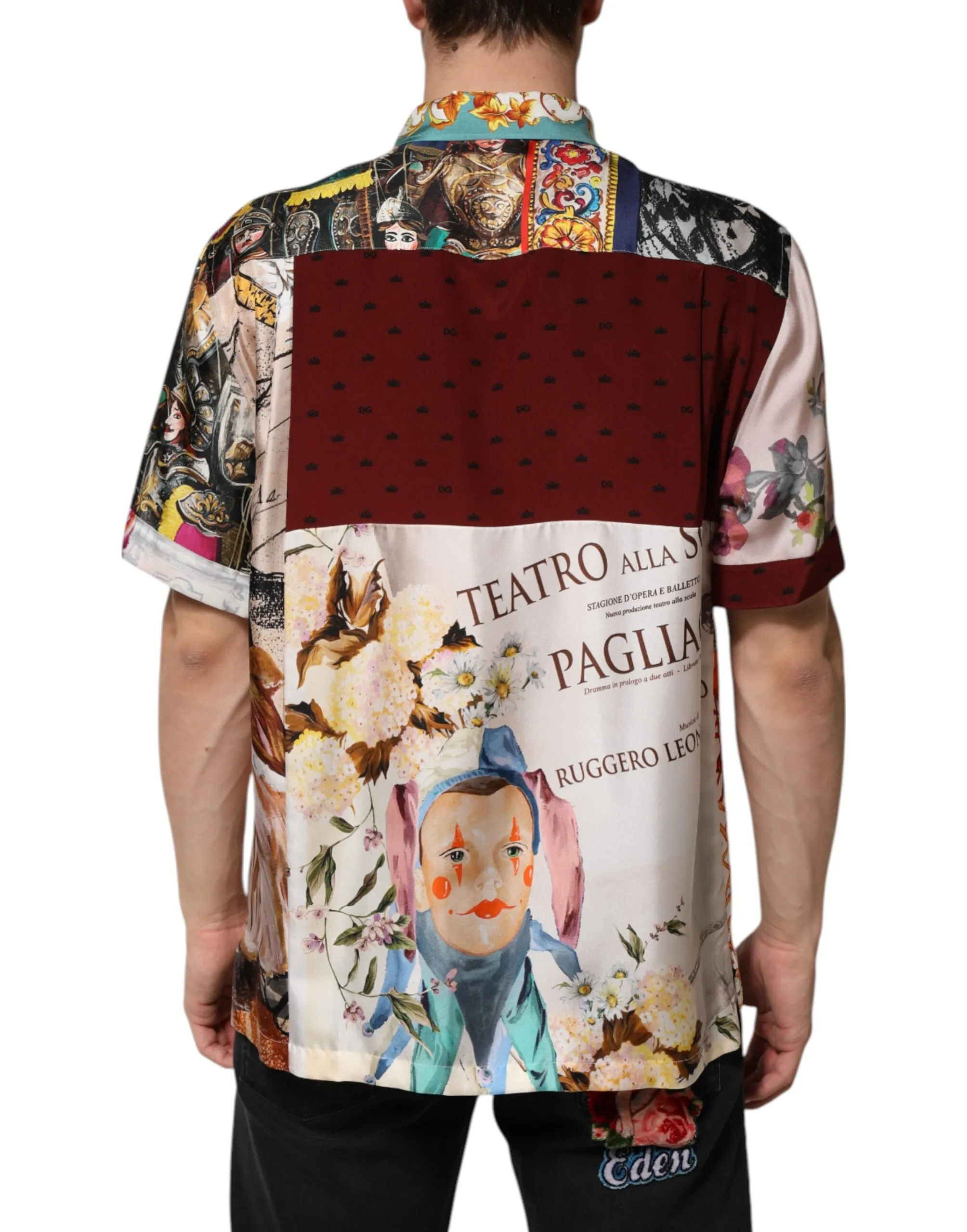 Dolce & Gabbana Multicolor Shell Print Hawaii Casual Shirt sold by Siebentaschen product image thumbnail 4