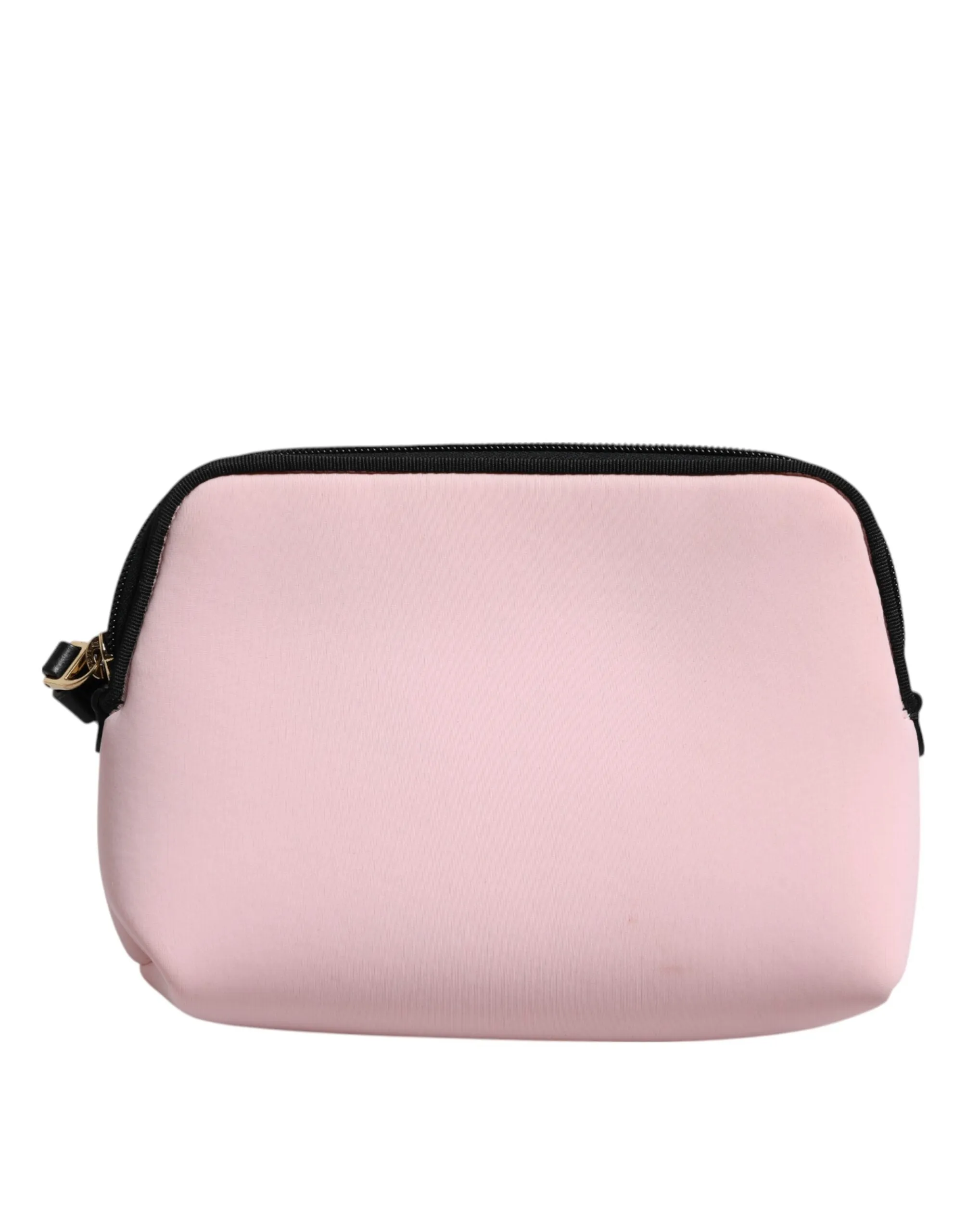 Dolce & Gabbana Pink Solid Nylon DG Logo Print Clutch Zip Borse Pouch Bag sold by Siebentaschen product image thumbnail 4