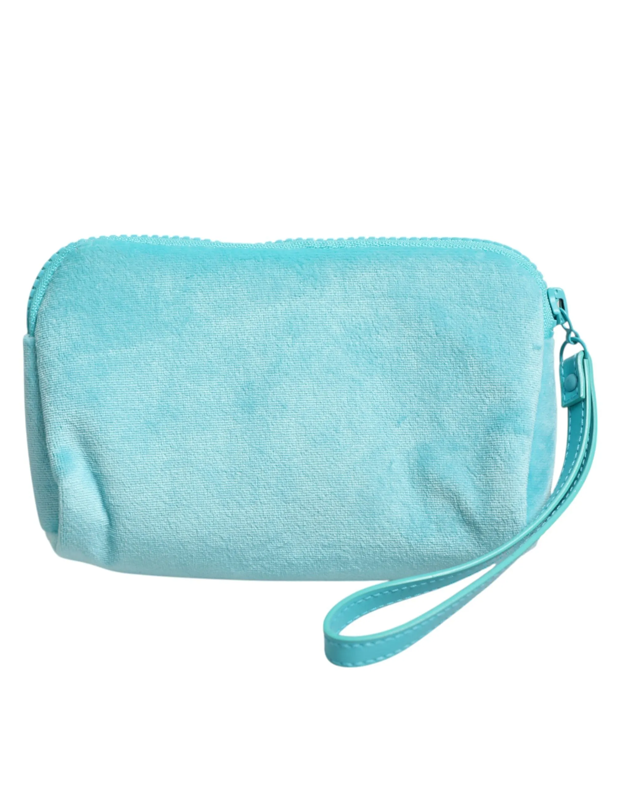 Dolce & Gabbana Light Blue Solid Logo Clutch Sunglasses Holder Pouch Bag sold by Siebentaschen product image thumbnail 4