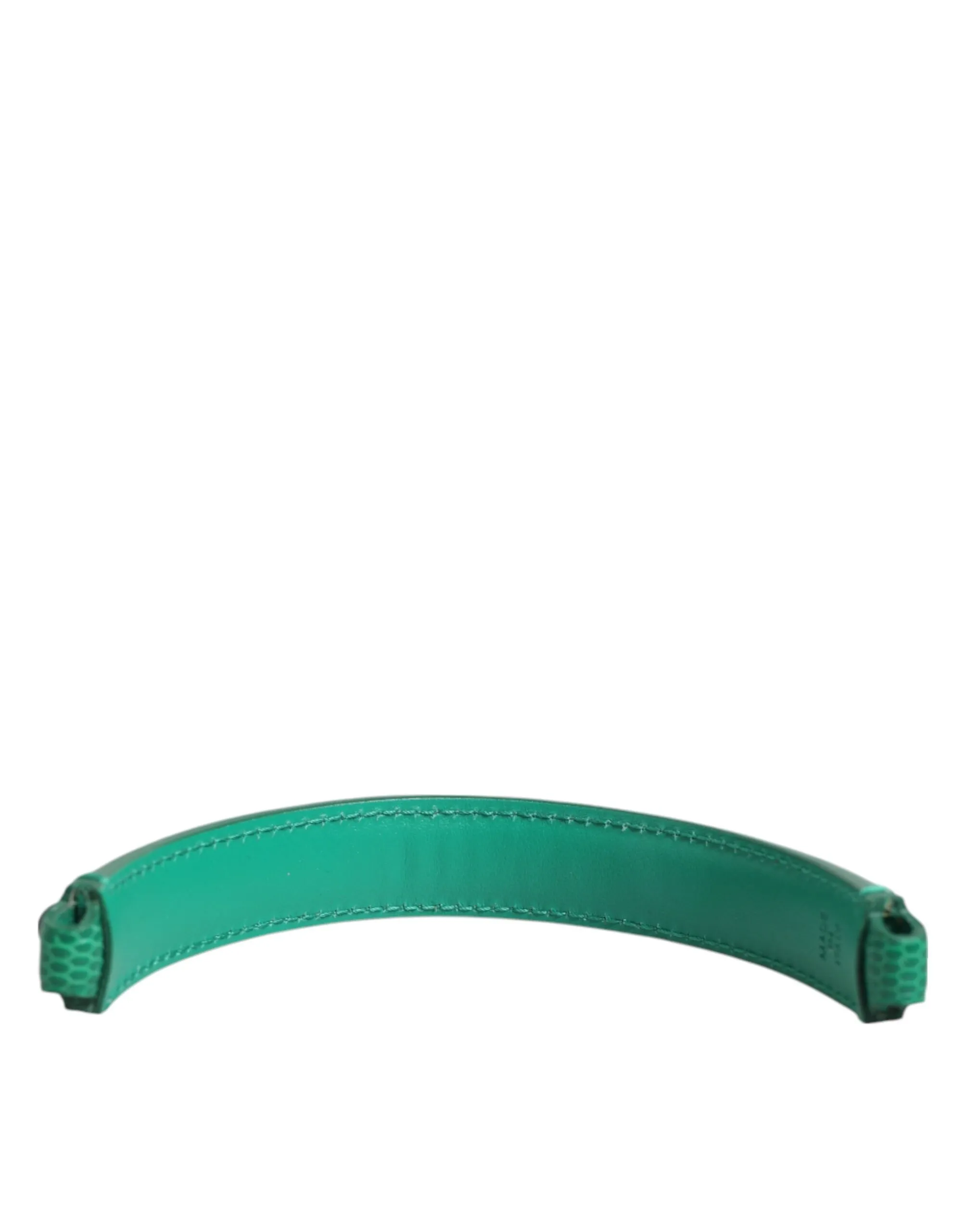 Dolce & Gabbana Green Embellished Leather Bag Handle Women Shoulder Strap sold by Siebentaschen product image thumbnail 5