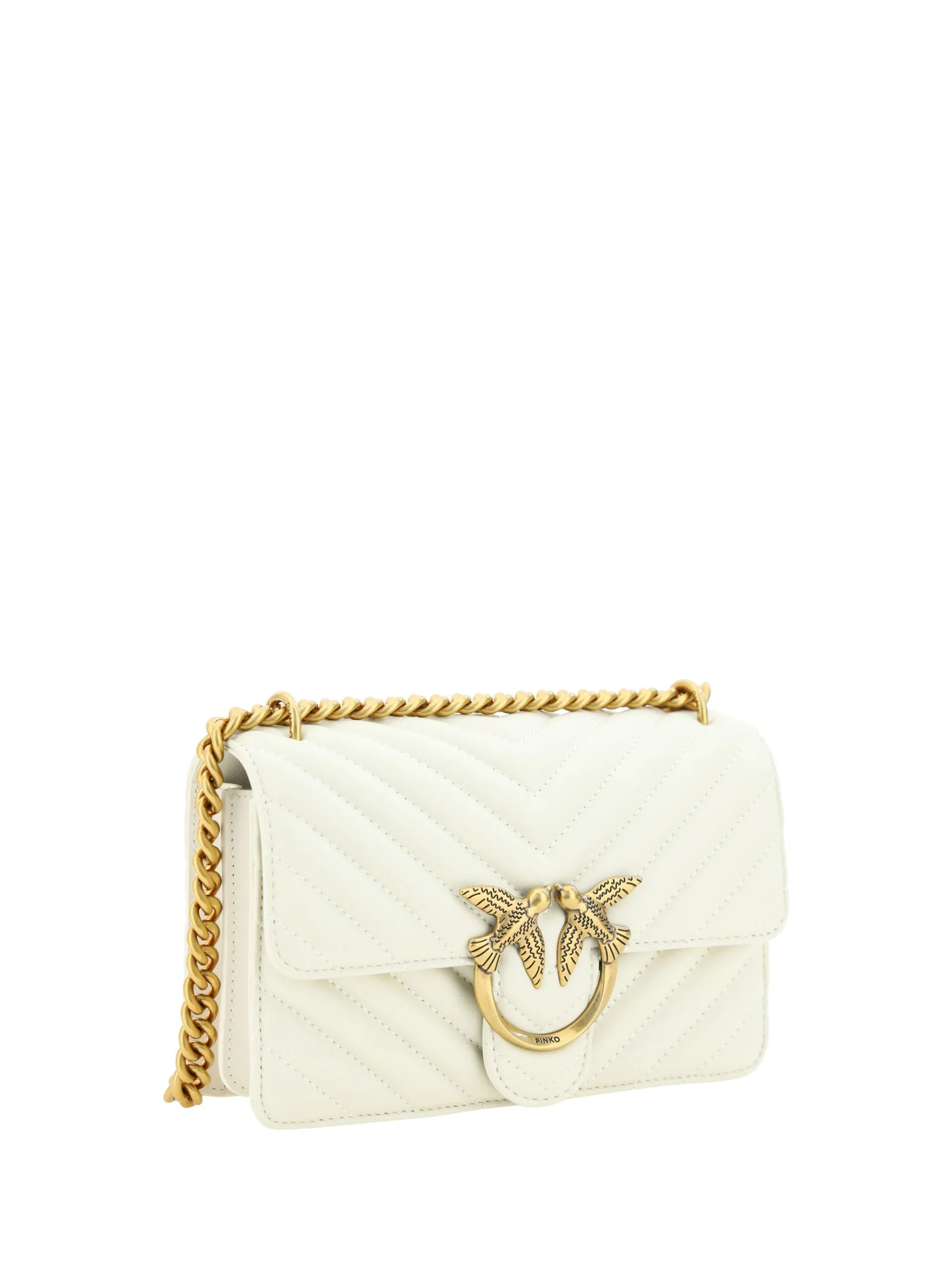 PINKO Elegant White Mini Love Shoulder Bag sold by Siebentaschen product image thumbnail 3
